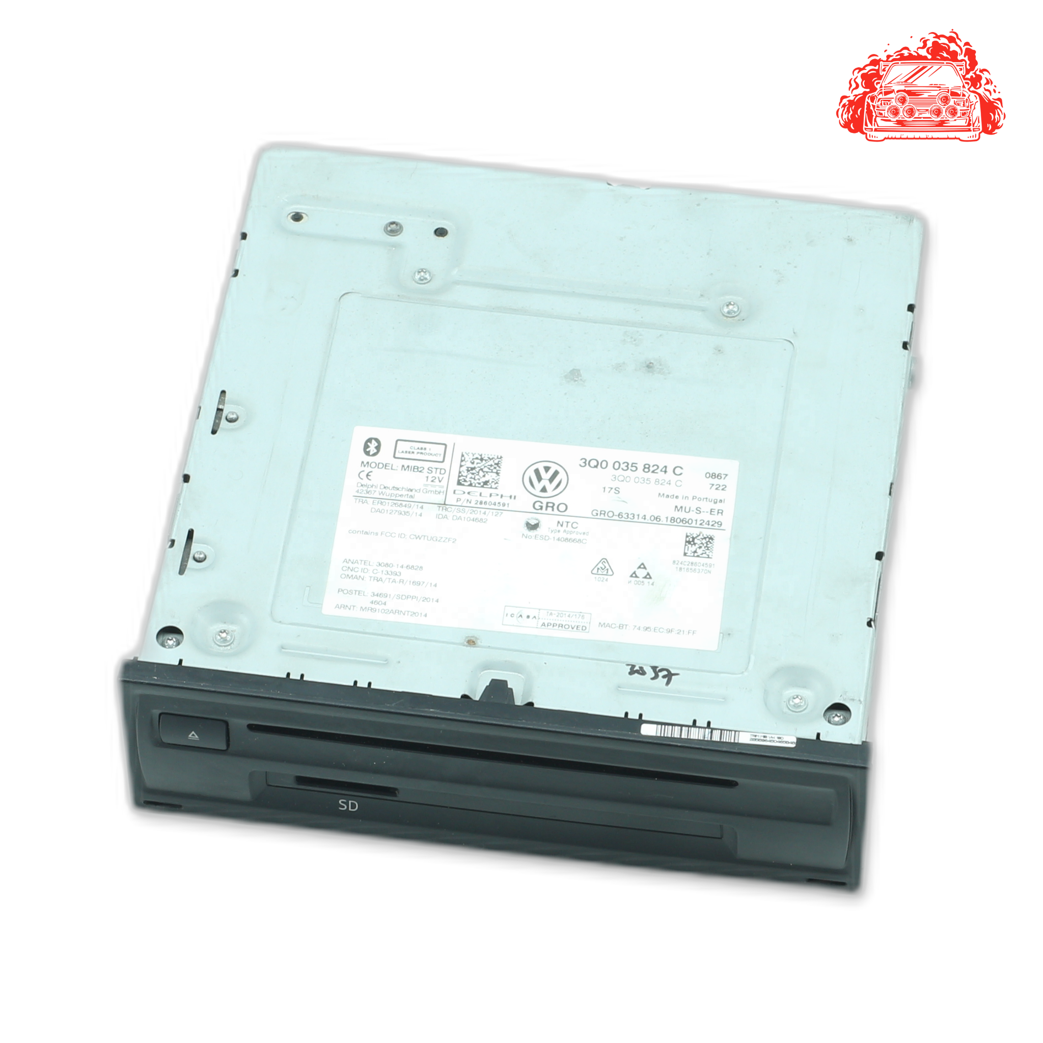 Used VOLKSWAGEN Polo 1.0 TSI CD Shuttle Changer - OEM Part 3Q0035824C