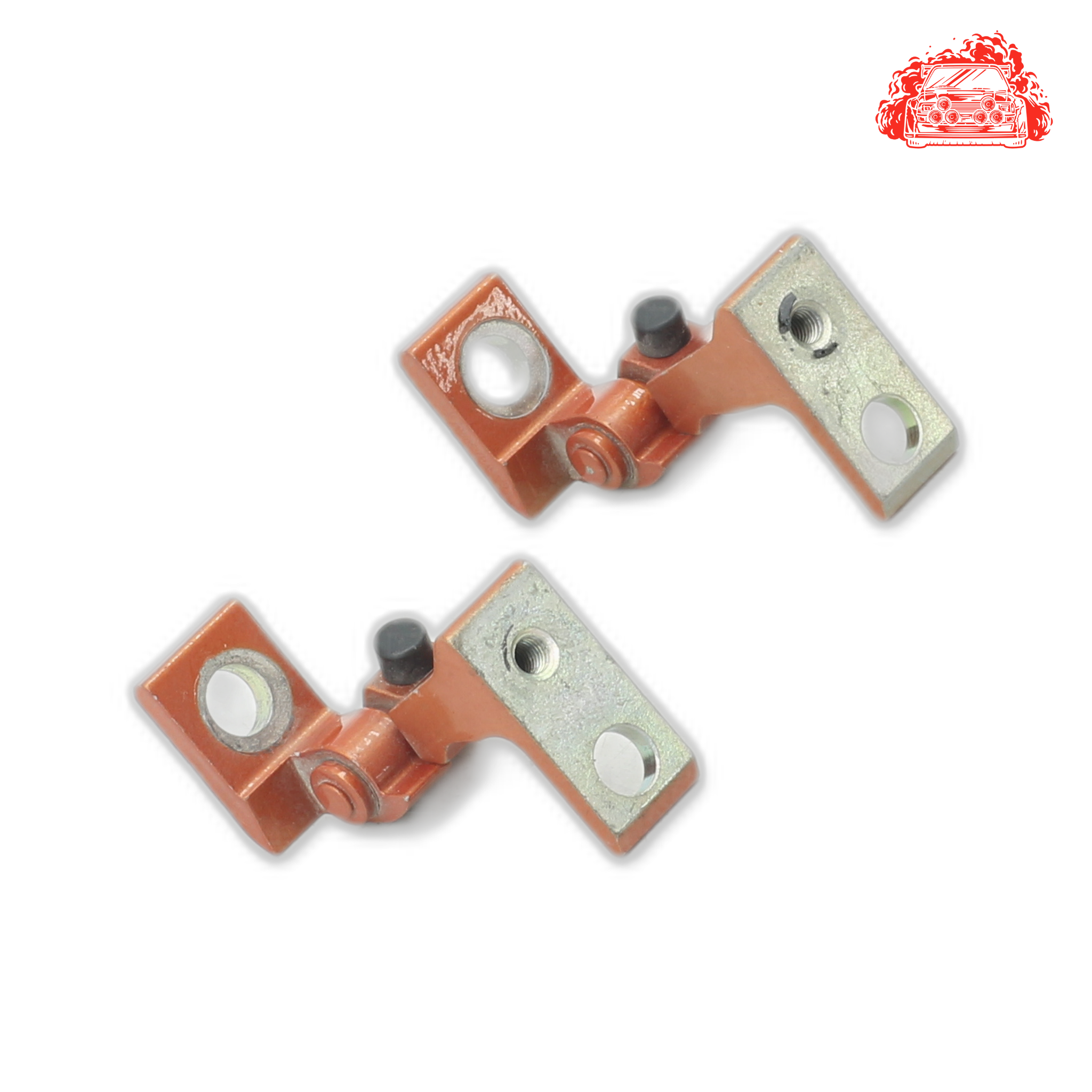 Used Volkswagen Polo 1.0 TSI Driver Side Rear Door Hinges Set