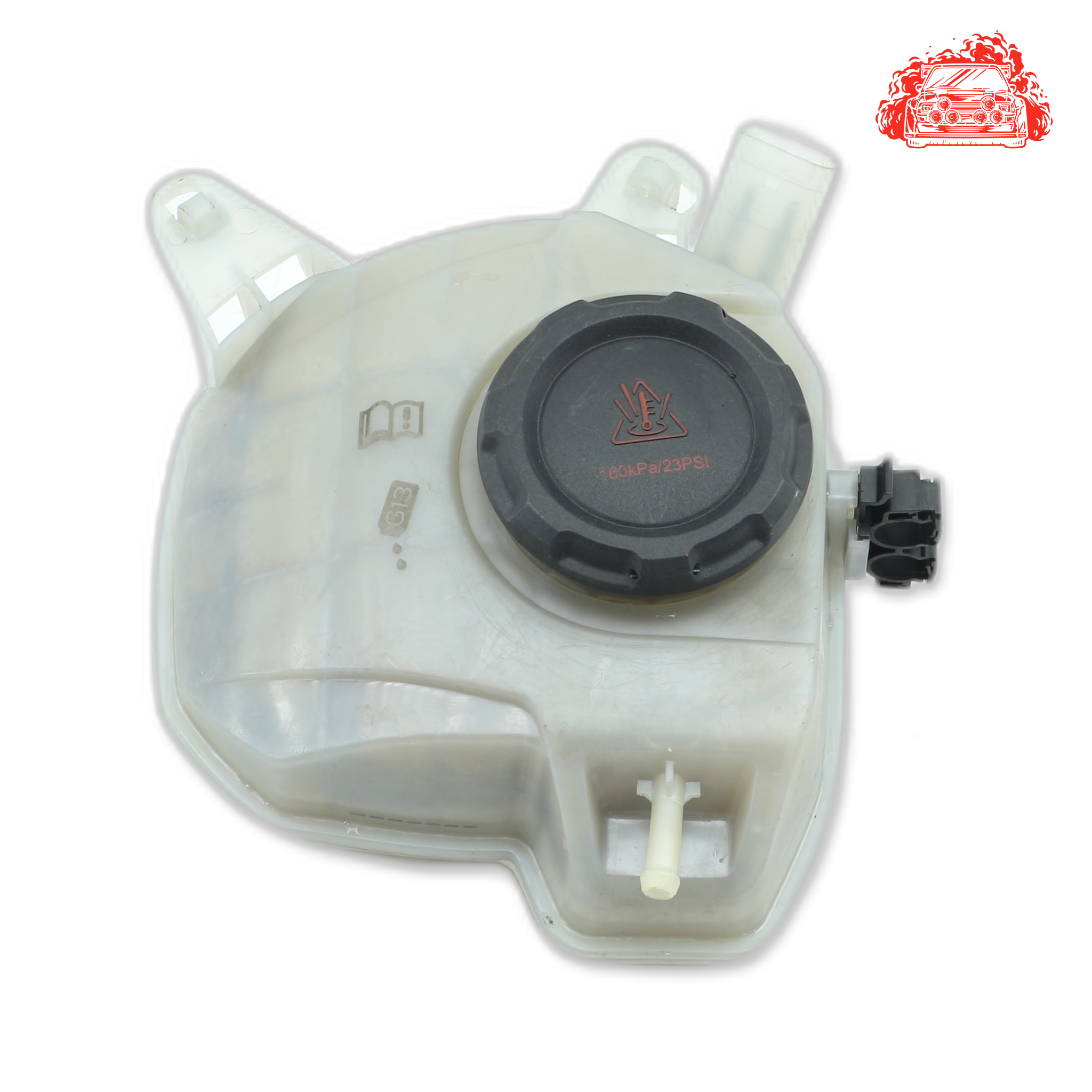 Used VOLKSWAGEN Polo 1.0 TSI Water Bottle Reservoir Expansion Tank - OEM Part 2Q0121407B