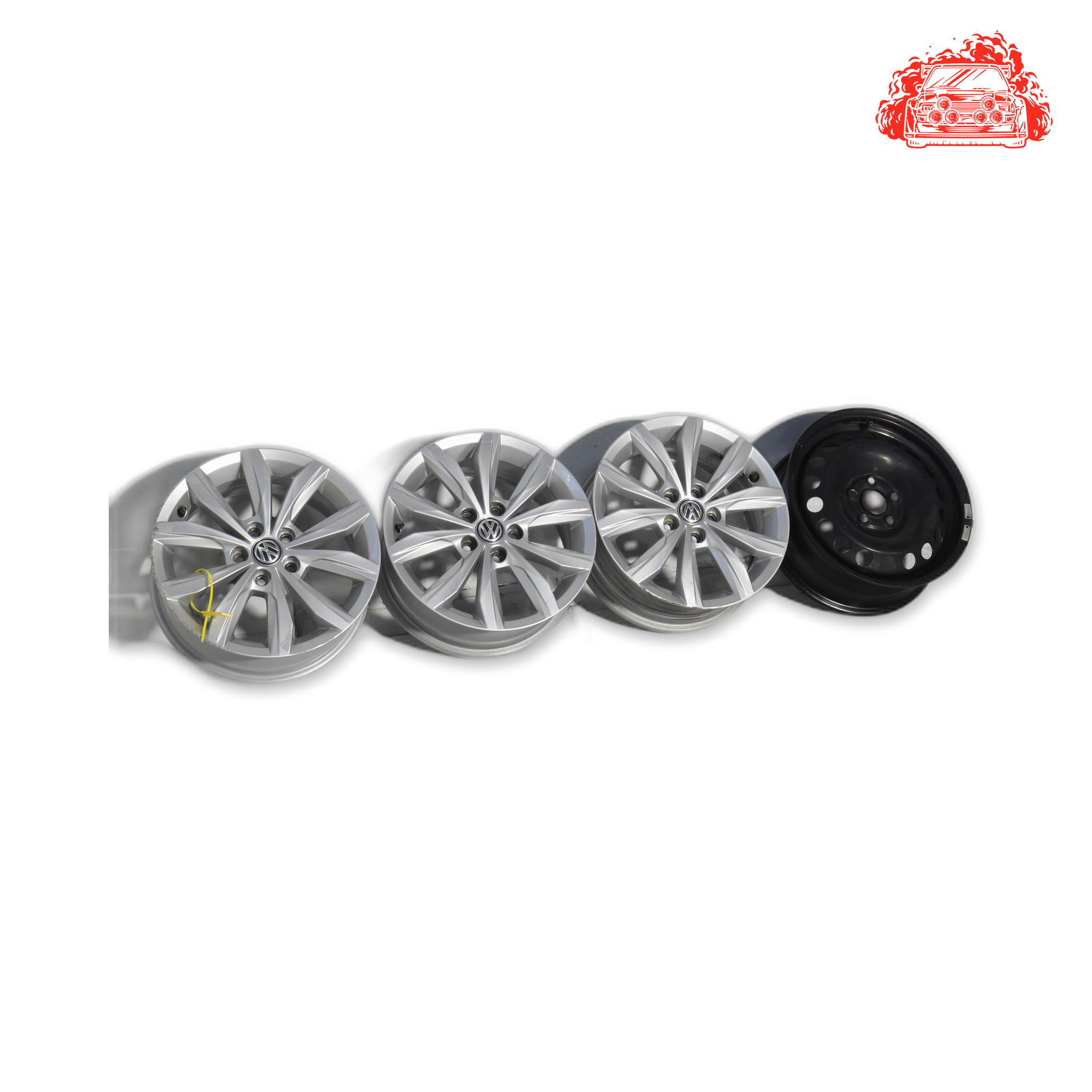 Salvaged VW Polo 1.0 TSI Wheels