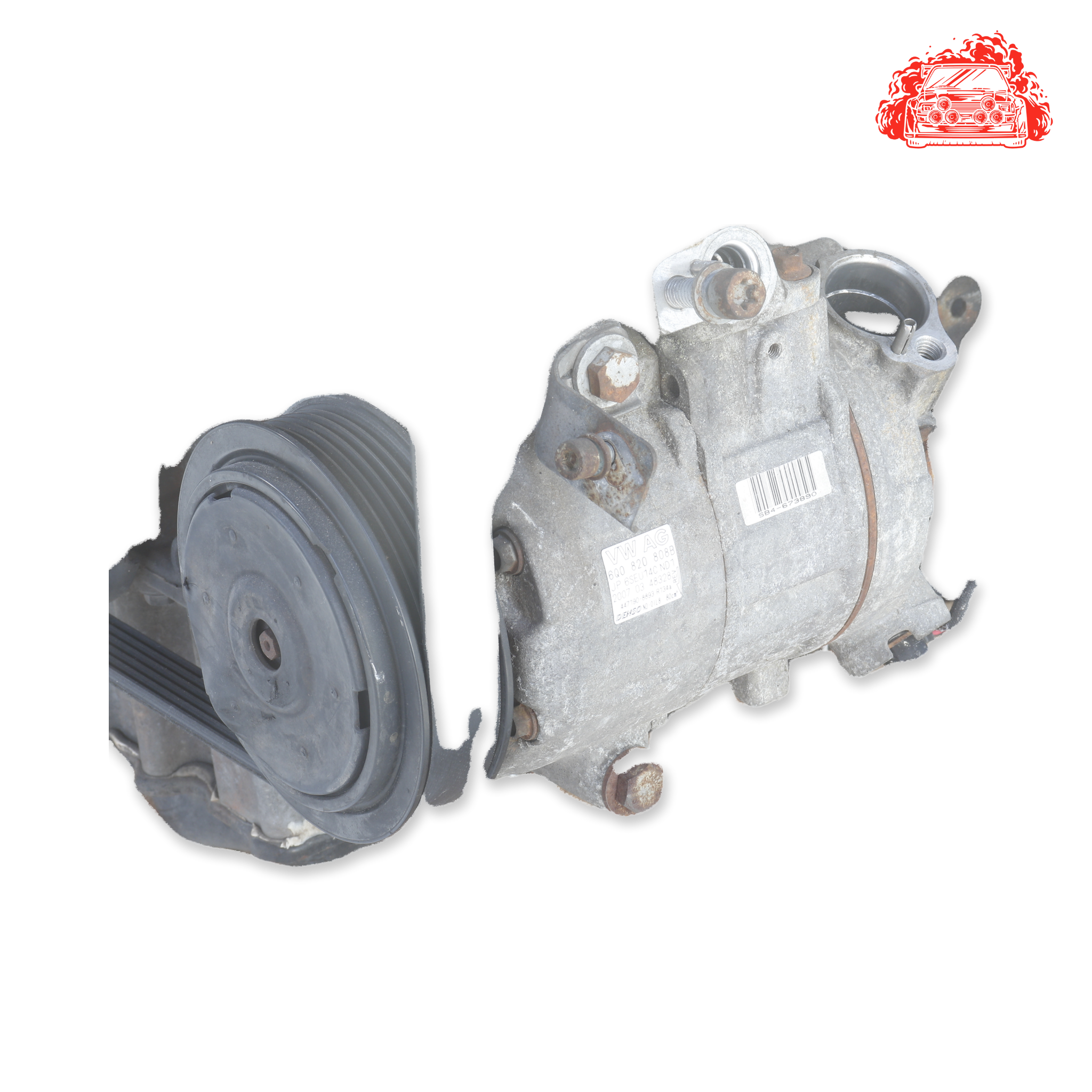 Used Volkswagen 2.0 HIGHLINE Air Conditioning Pump - OEM Part 6q0820808b