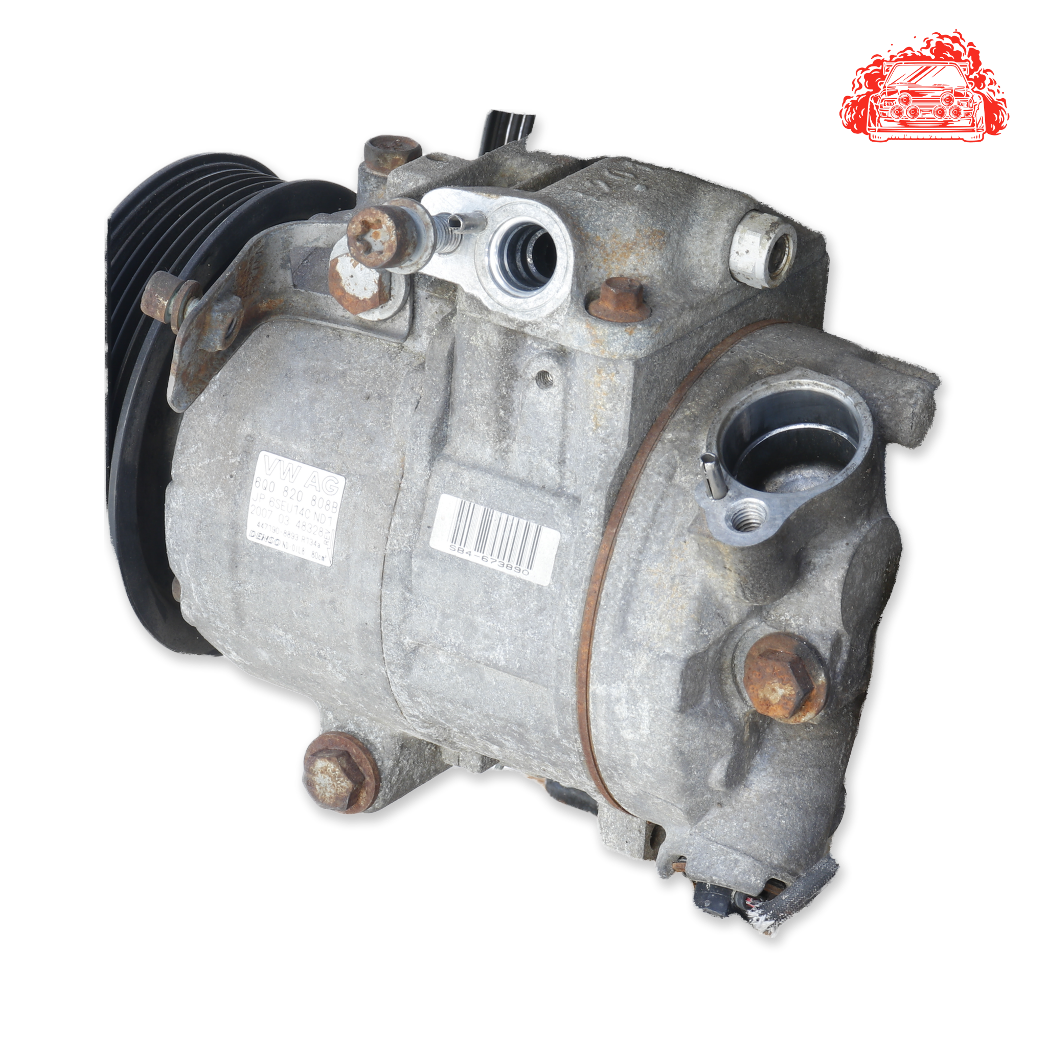 Used Volkswagen 2.0 HIGHLINE Air Conditioning Pump - OEM Part 6q0820808b