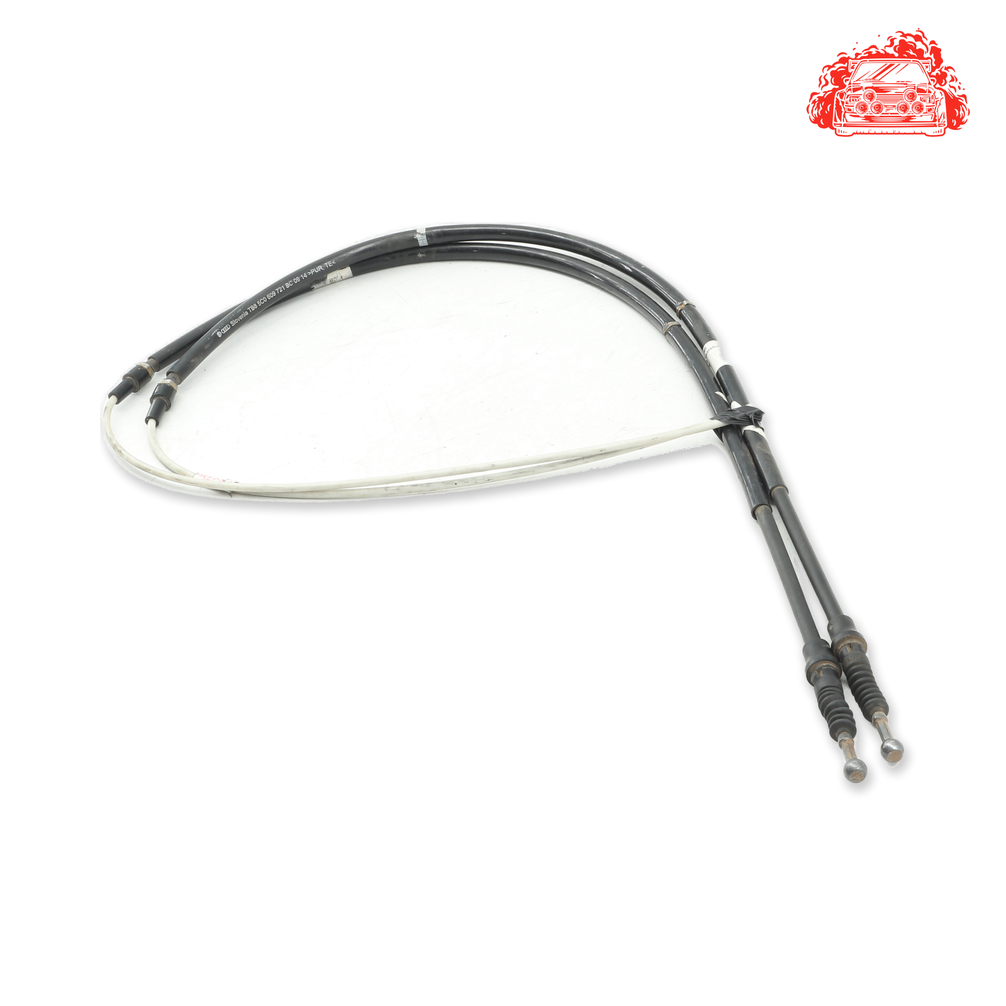 Used VOLKSWAGEN 2.0 HIGHLINE Handbrake Cables - OEM Part TB85C0609721