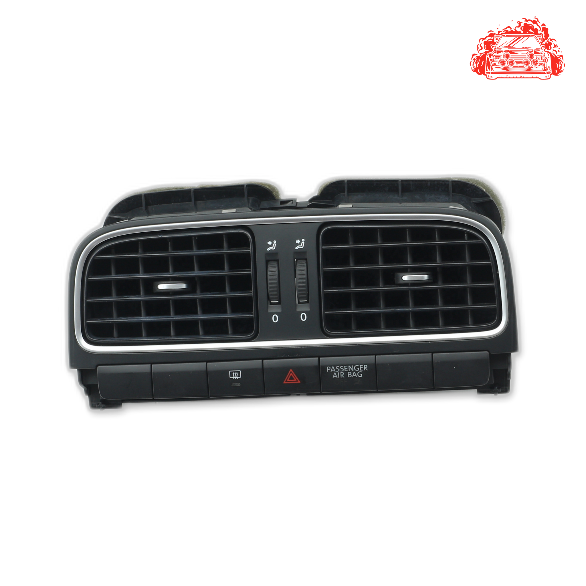 Used VOLKSWAGEN Polo comfortline Center Dashboard Vent - OEM Part 6RF819728