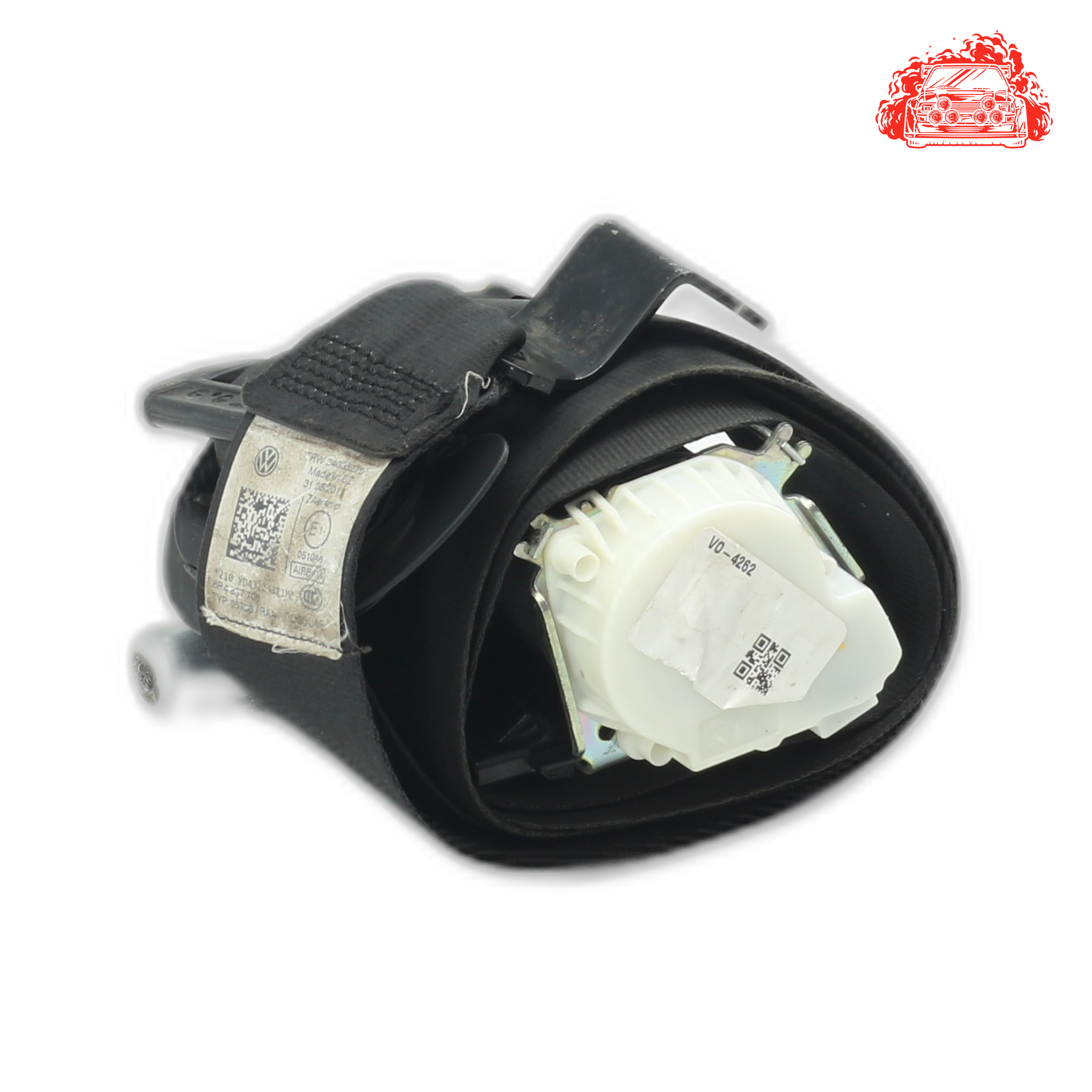 Used VOLKSWAGEN Polo comfortline Driver Side Pretensioner Seat Belt - OEM Part TRW34035270