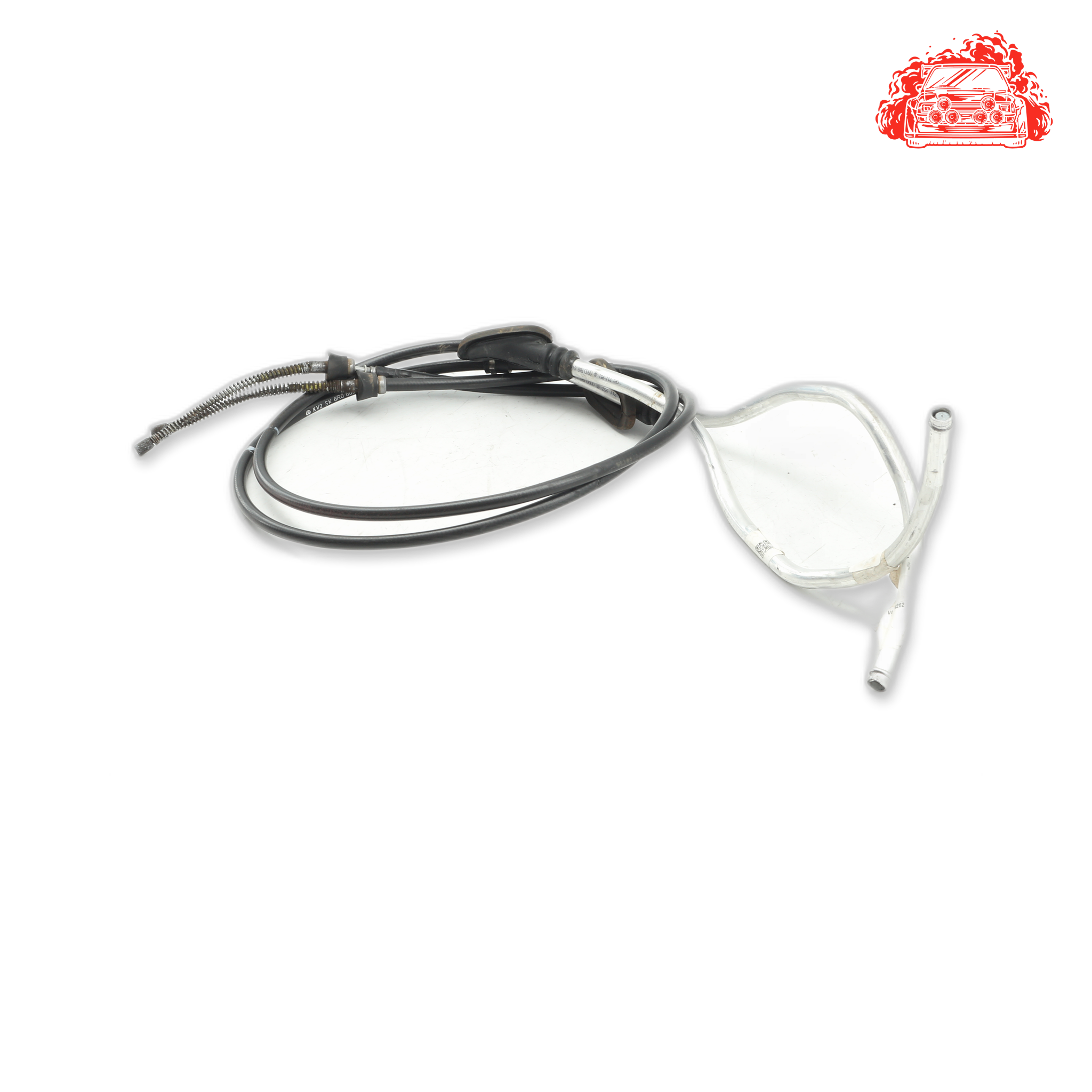 Used Volkswagen Polo Comfortline Handbrake Cables - OEM Part 6R0609721B