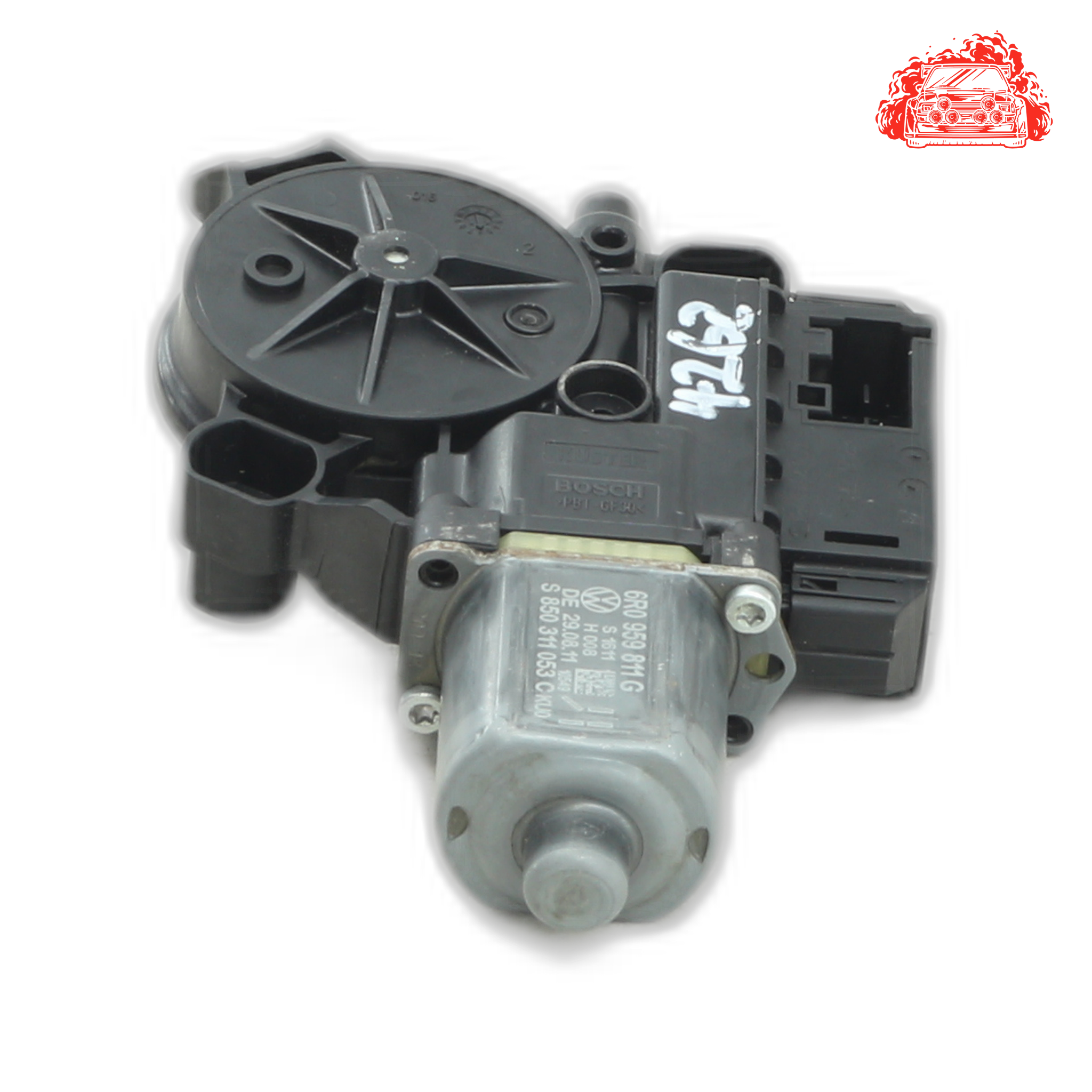 Used VOLKSWAGEN Polo comfortline Passenger Side Rear Window Motor - OEM Part 6R0959811G