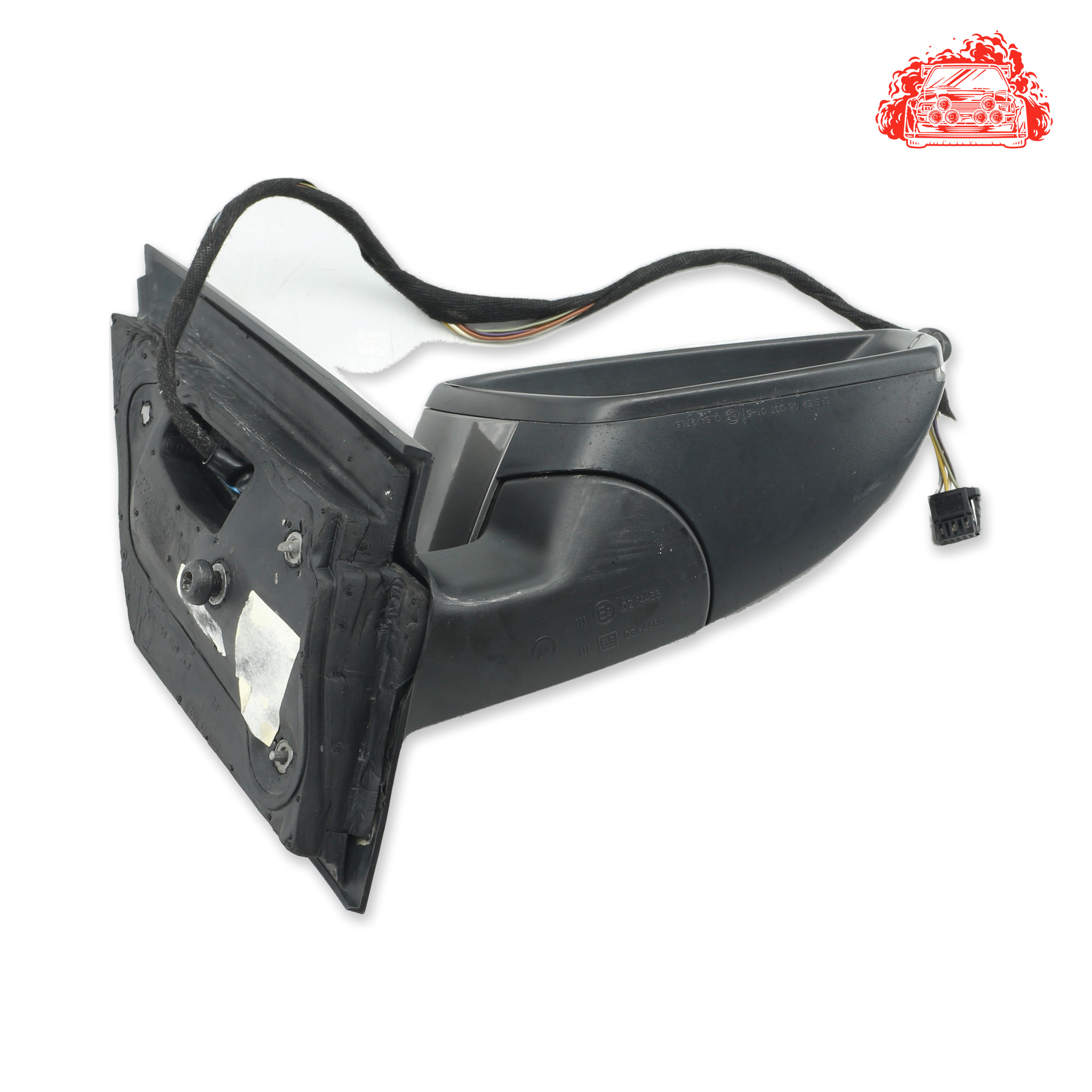 Used VOLKSWAGEN POLO 1.2 TDI BLUEMOTION 5DR Driver Side Mirror - OEM Part 6R0857934B