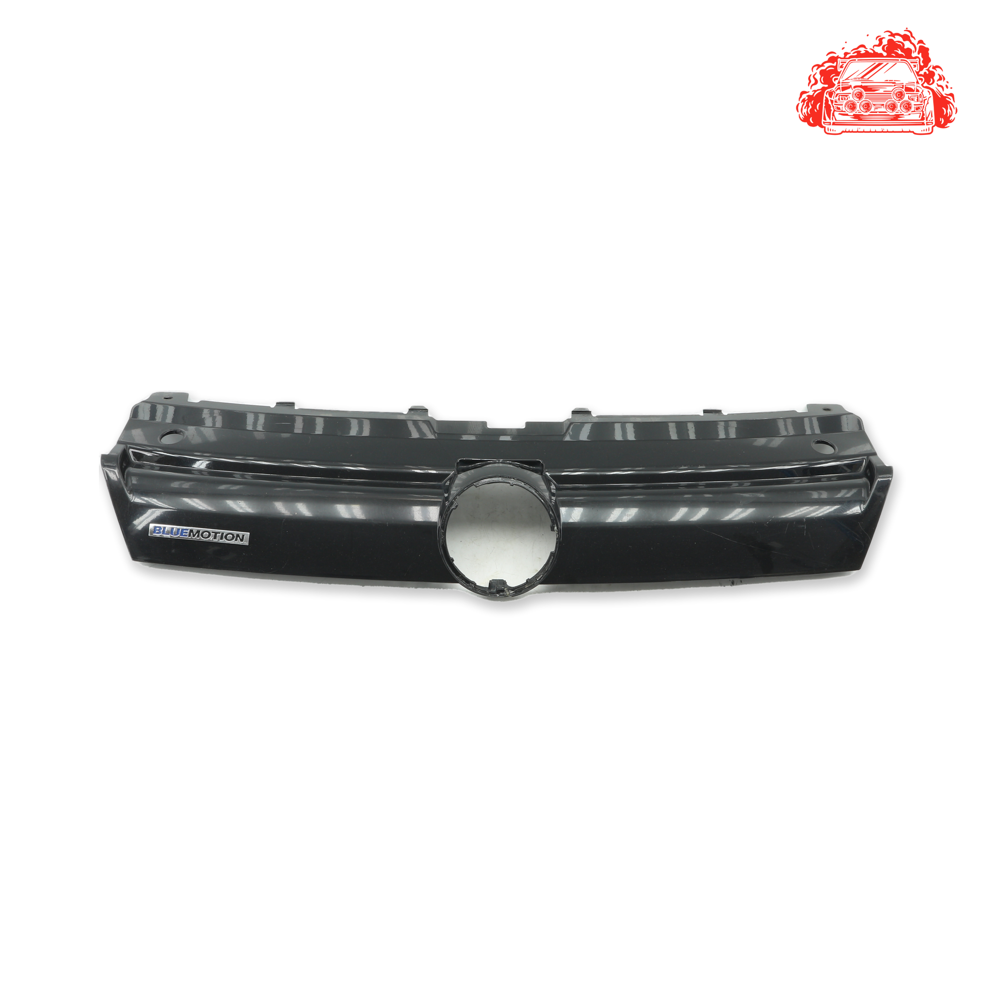 Used VOLKSWAGEN POLO 1.2 TDI BLUEMOTION 5DR Front Top Centre Grille - OEM Part 6R0853653E
