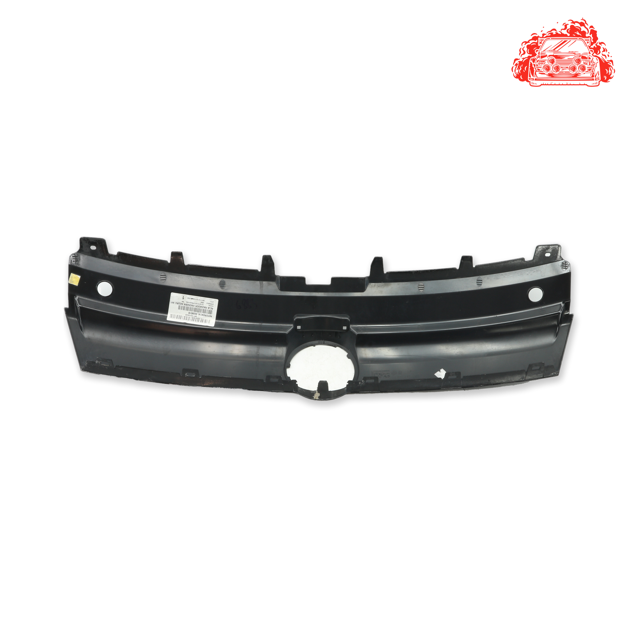 Used VOLKSWAGEN POLO 1.2 TDI BLUEMOTION 5DR Front Top Centre Grille - OEM Part 6R0853653E