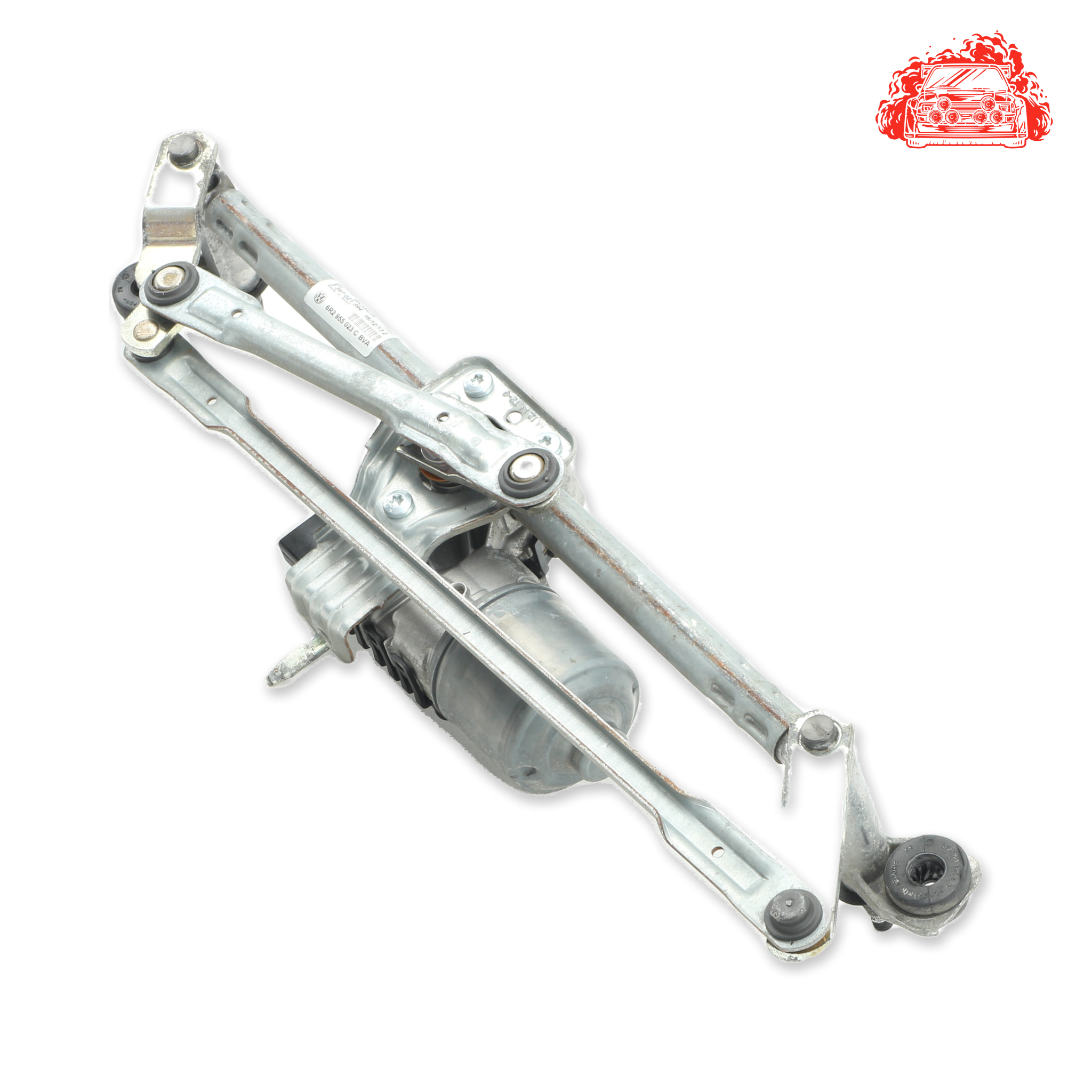 Used VOLKSWAGEN POLO 1.2 TDI BLUEMOTION 5DR Front Wiper Mechanism & Motor - OEM Part 6R2955023