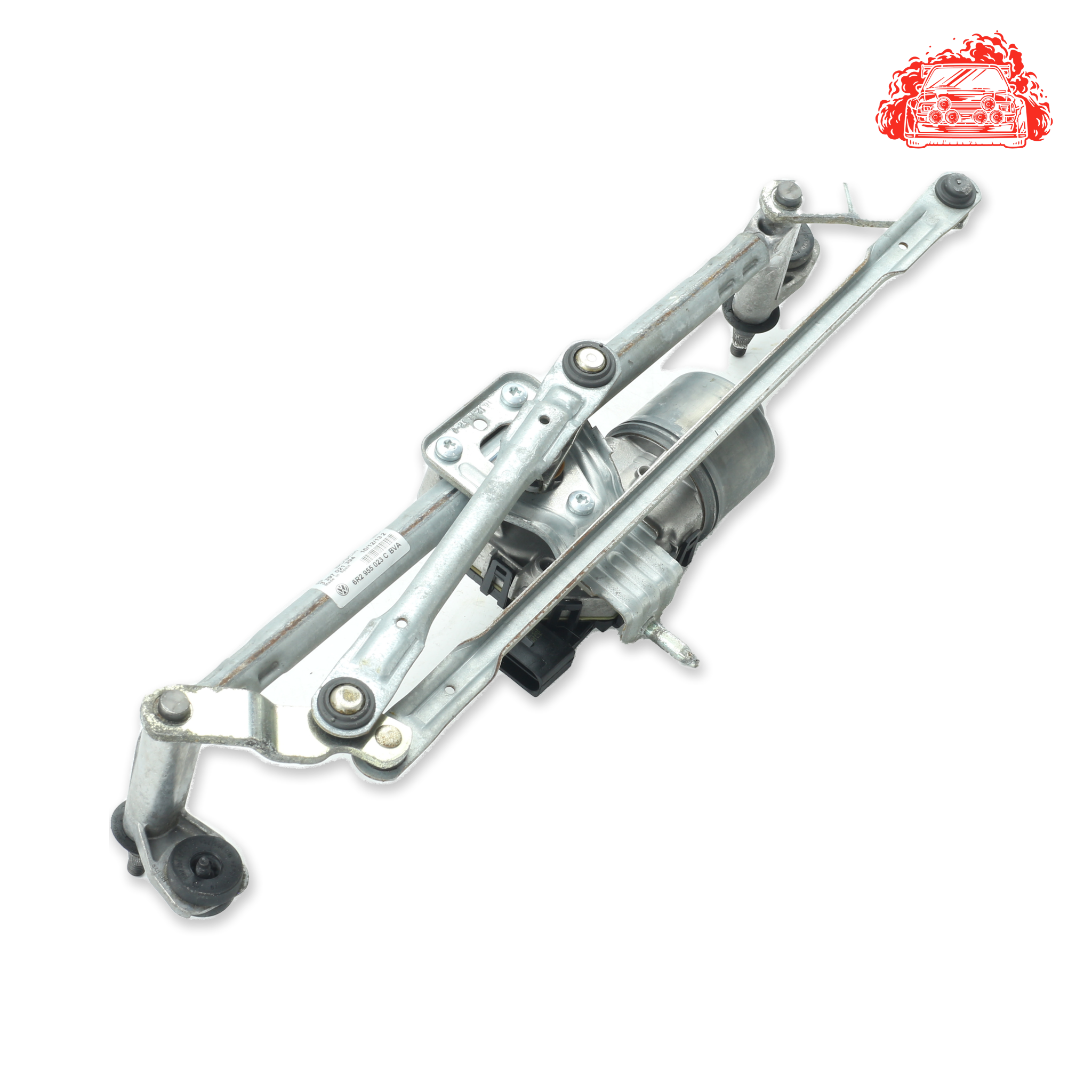 Used VOLKSWAGEN POLO 1.2 TDI BLUEMOTION 5DR Front Wiper Mechanism & Motor - OEM Part 6R2955023