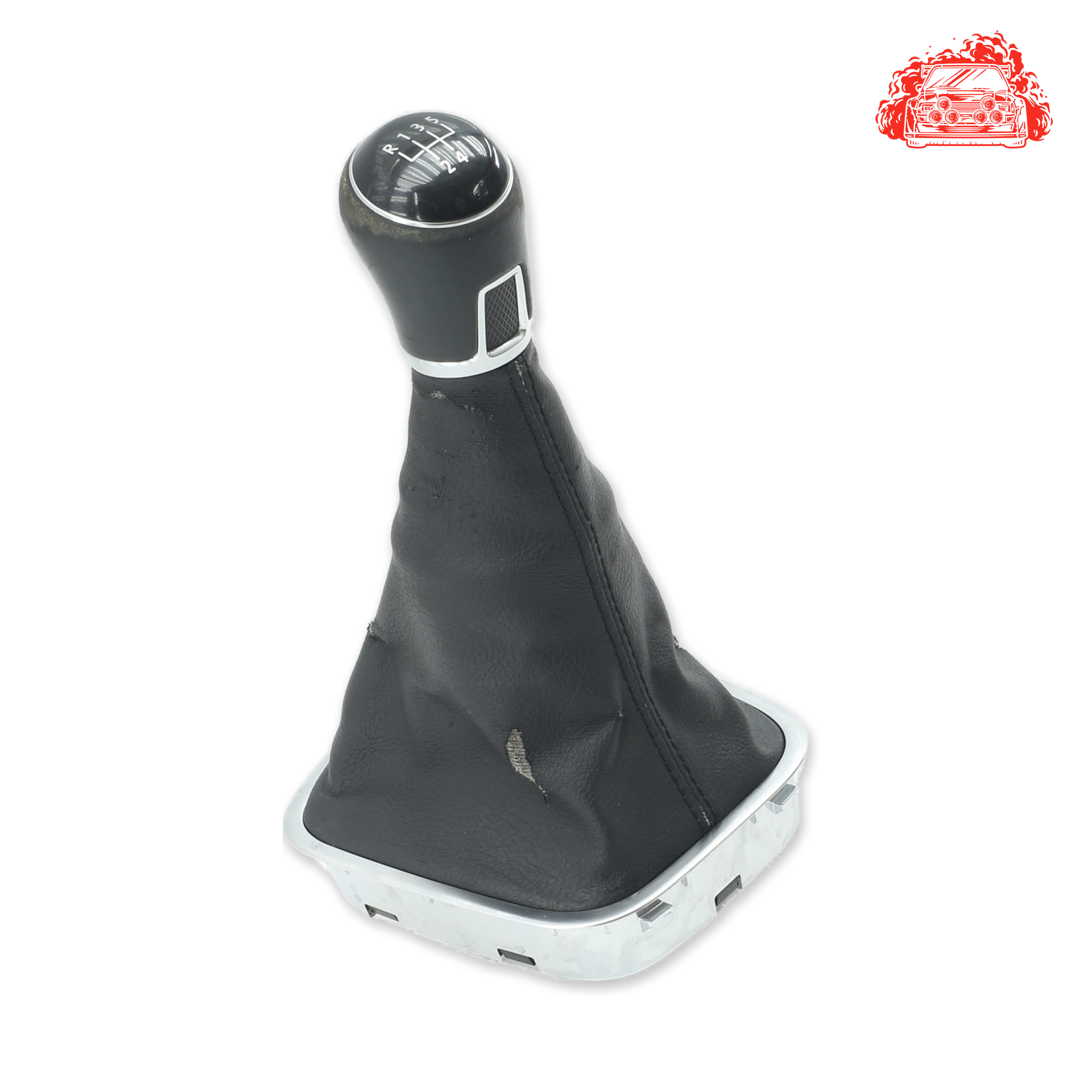 Used VOLKSWAGEN POLO 1.2 TDI BLUEMOTION 5DR Gear Knob & Boot Cover - OEM Part 6R0711456