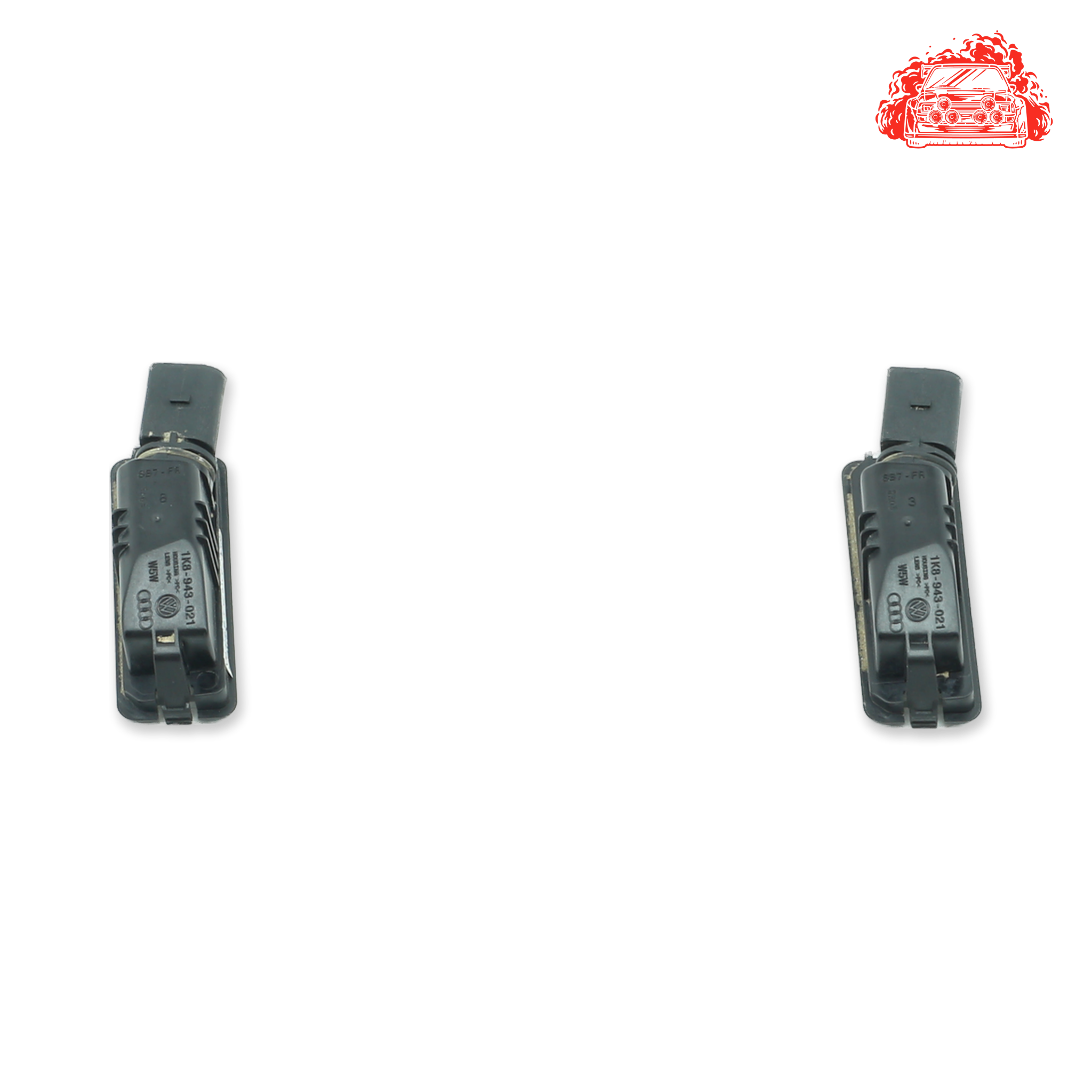 Used VOLKSWAGEN POLO 1.2 TDI BLUEMOTION 5DR Number Plate Lights - OEM Part 1K8-943-021