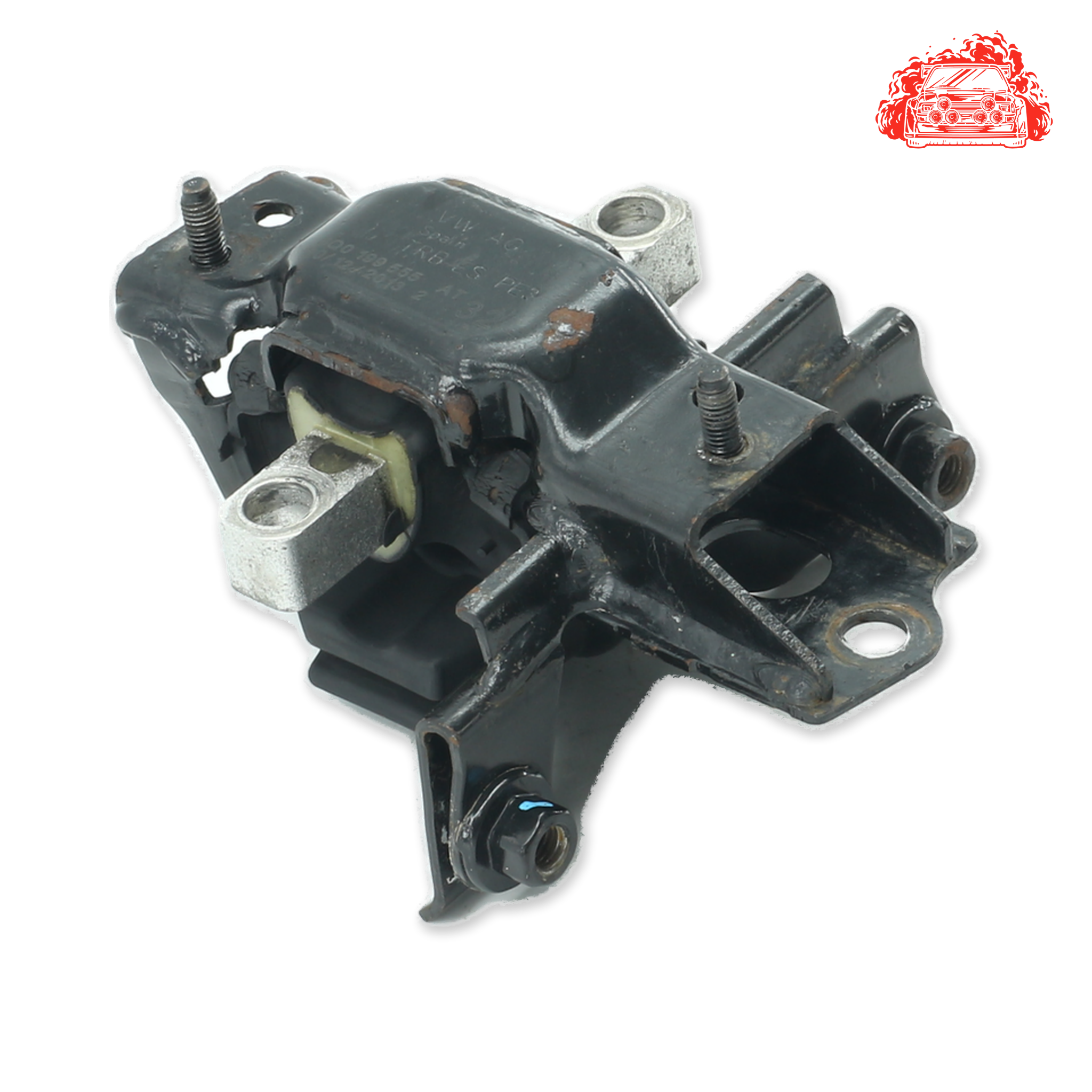 Used VOLKSWAGEN POLO 1.2 TDI BLUEMOTION 5DR Passenger Side Gearbox Mounting - OEM Part 6Q0199555