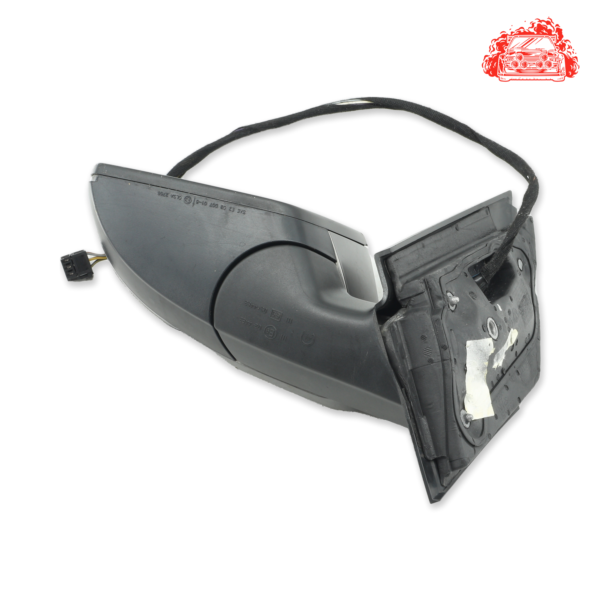 Used VOLKSWAGEN POLO 1.2 TDI BLUEMOTION 5DR passenger side mirror - 6R0857933B