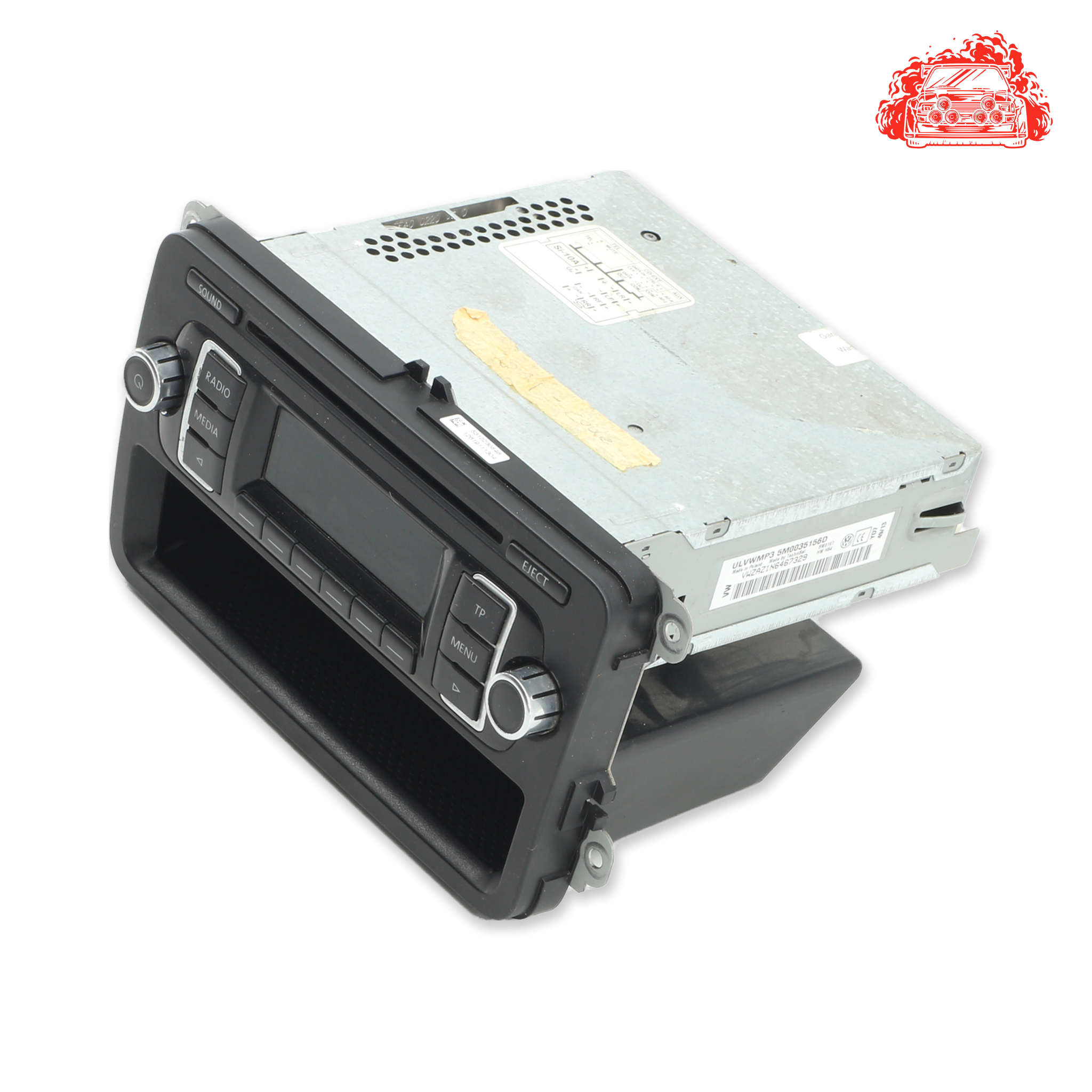 Used VOLKSWAGEN POLO 1.2 TDI BLUEMOTION 5DR Radio - OEM Part 5M0035156D
