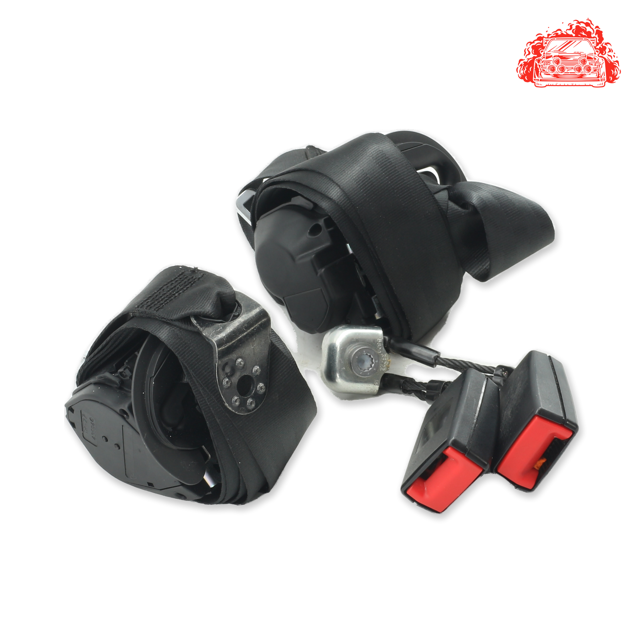 Used VW Polo 1.2 TDI BlueMotion 5Dr Rear Seat Belt Set 43594D