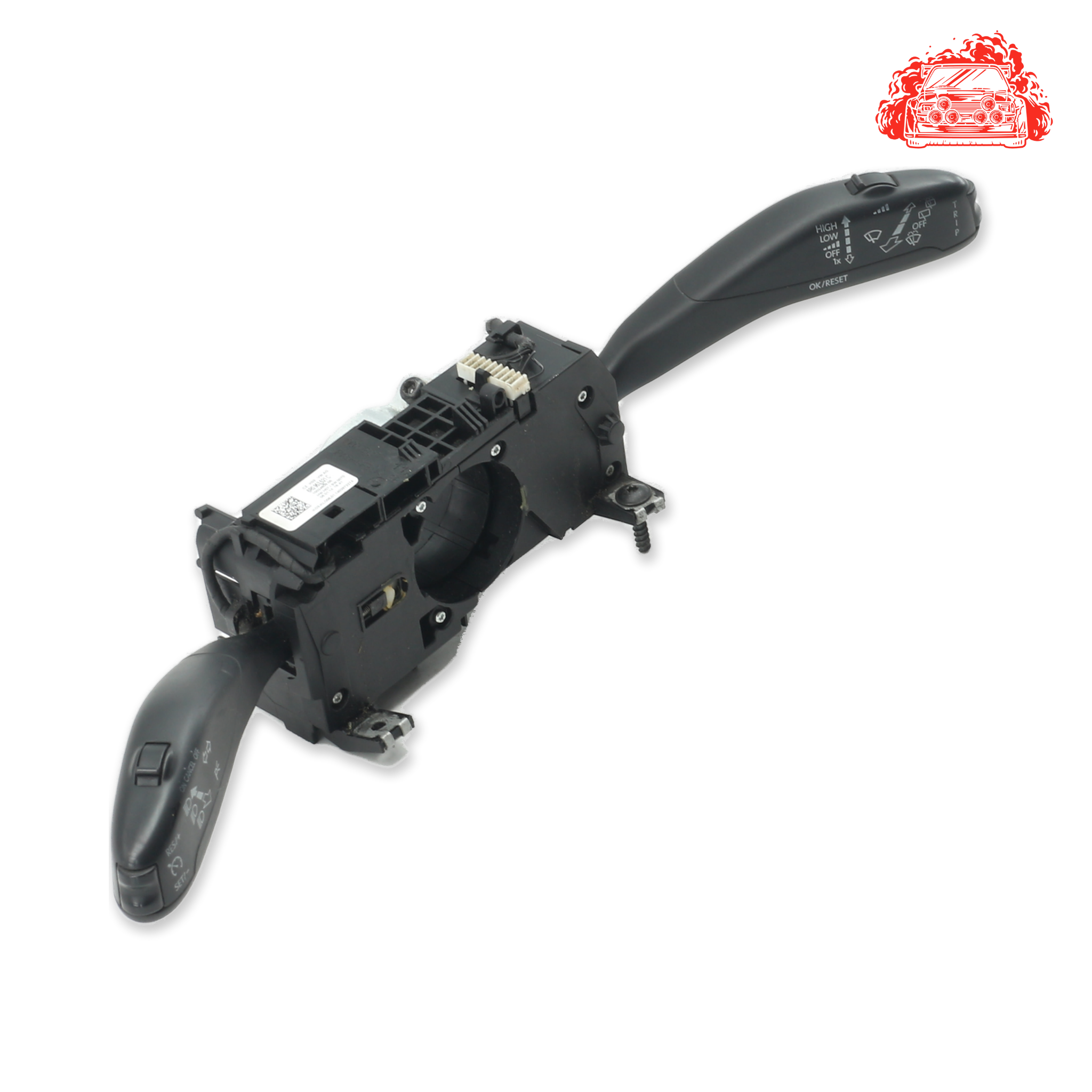 Used VOLKSWAGEN POLO 1.2 TDI BLUEMOTION 5DR Steering Column Combination Stalk - OEM Part 6R0953521C