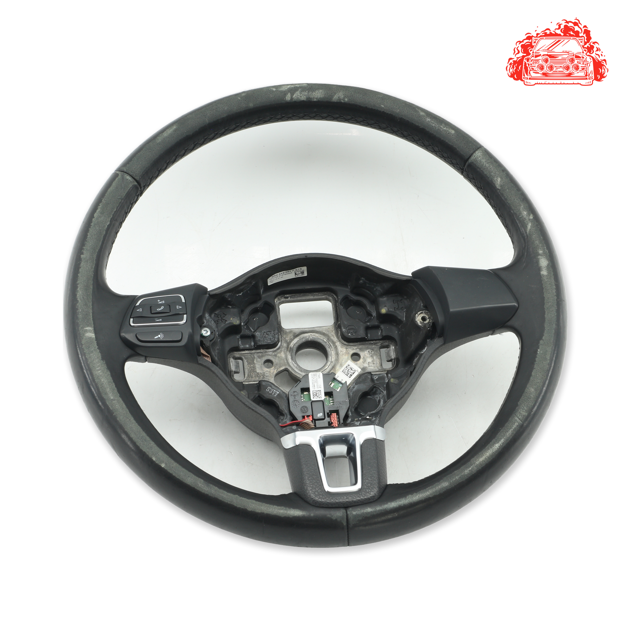 Used VW Polo 1.2 TDI BlueMotion 5DR Steering Wheel - OEM Part 6R0419091F