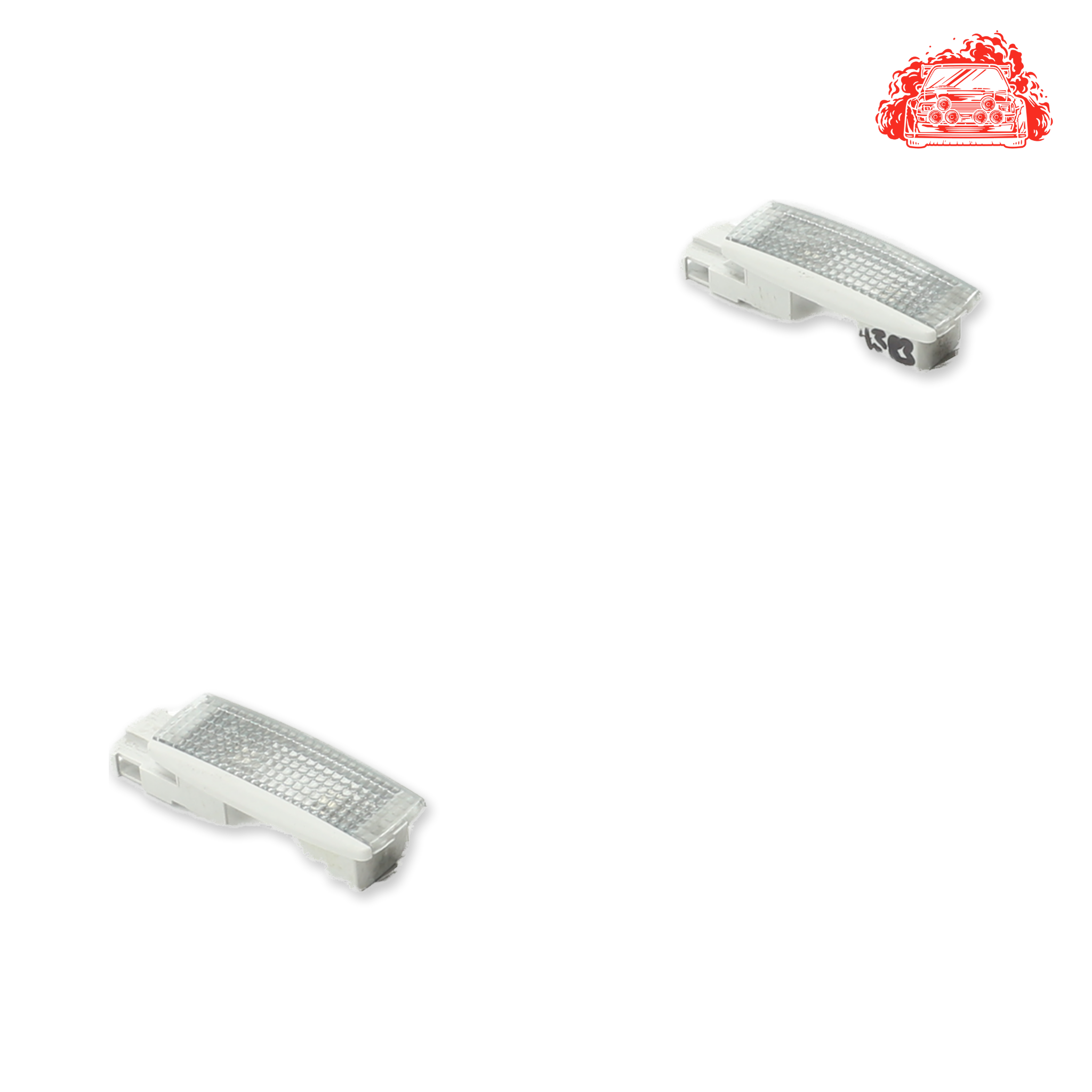 Used VOLKSWAGEN POLO 1.2 TDI BLUEMOTION 5DR Sun Visor Lights - OEM Part 3B0947113