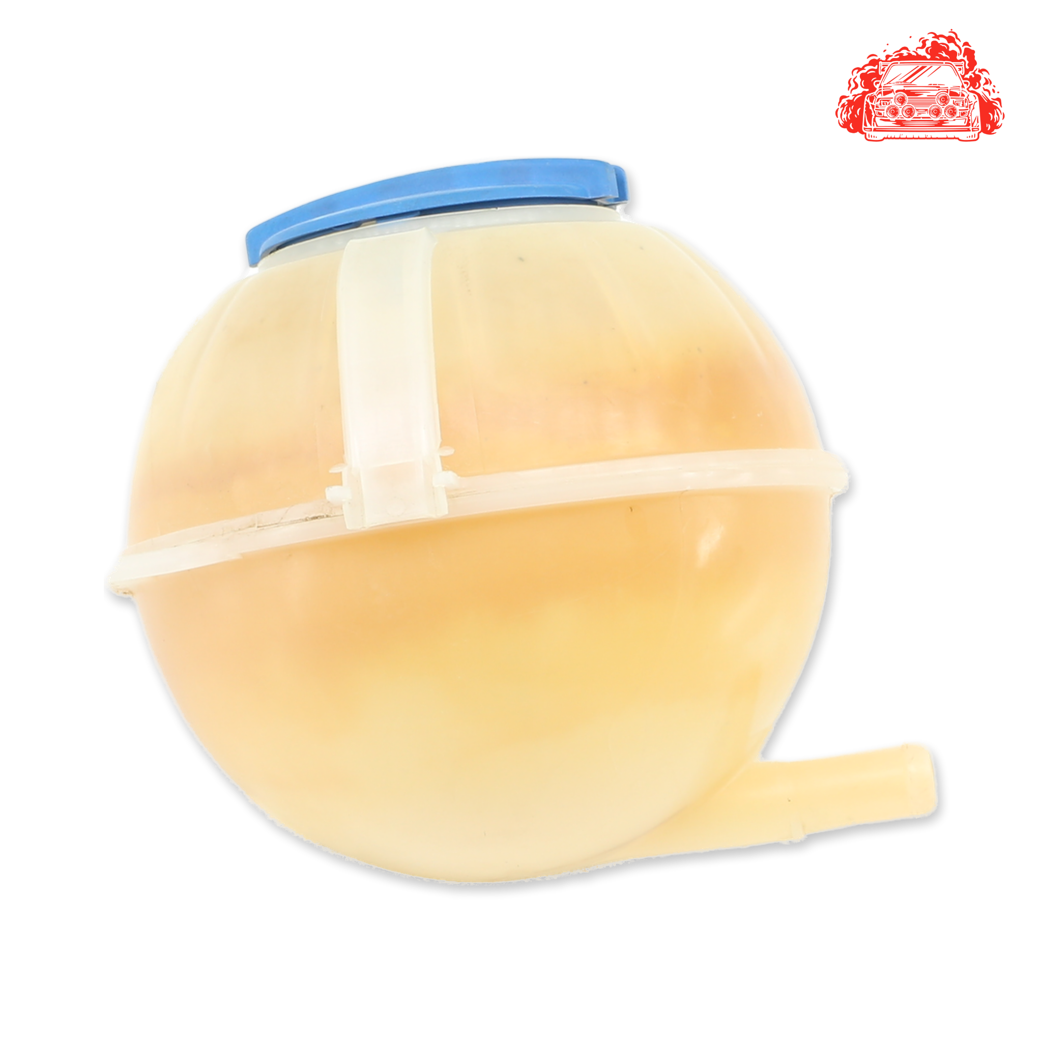 Used VOLKSWAGEN POLO 1.2 TDI BLUEMOTION 5DR Water Bottle Reservoir Expansion Tank - OEM Part 6Q0121407D