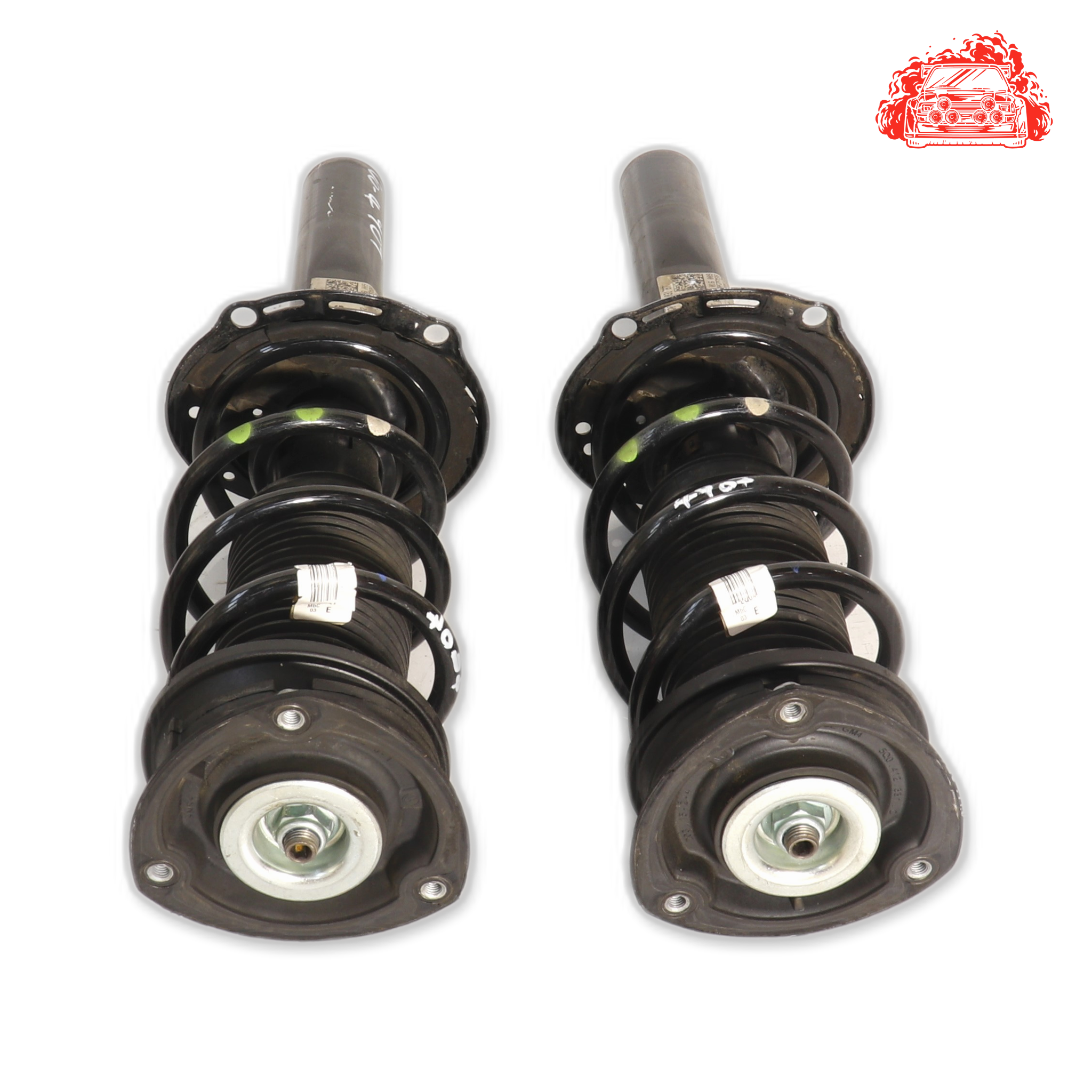 Used VOLKSWAGEN POLO 1.2 TRENDLINE DSG Front Shocks Set - OEM Part 2Q0512013CA
