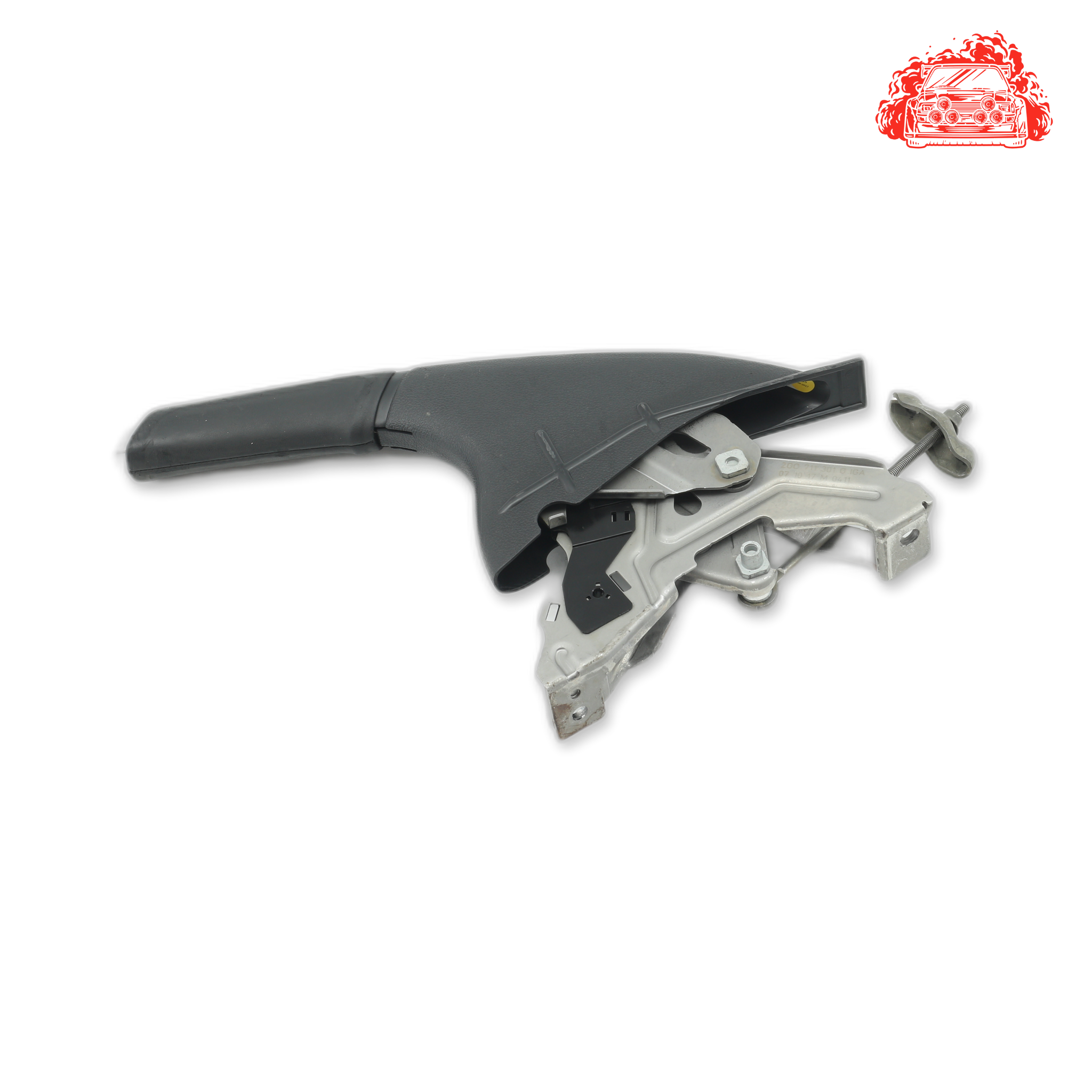handbrake lever or switch - photo 2