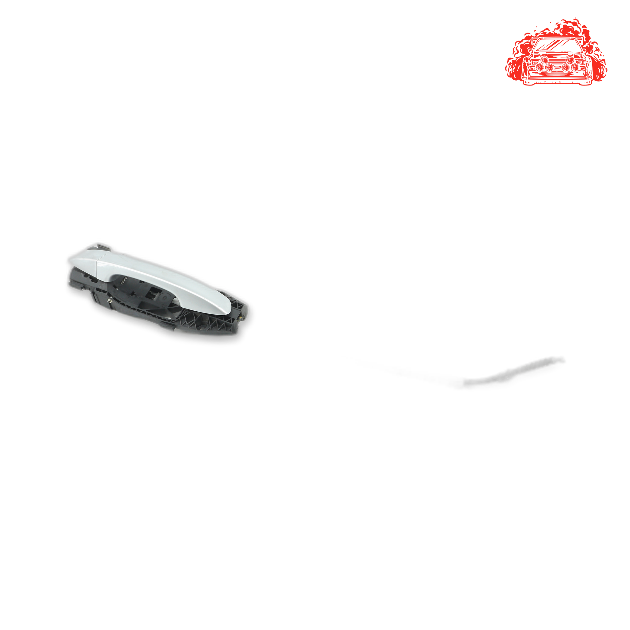 passenger side front exterior door handle - photo 3