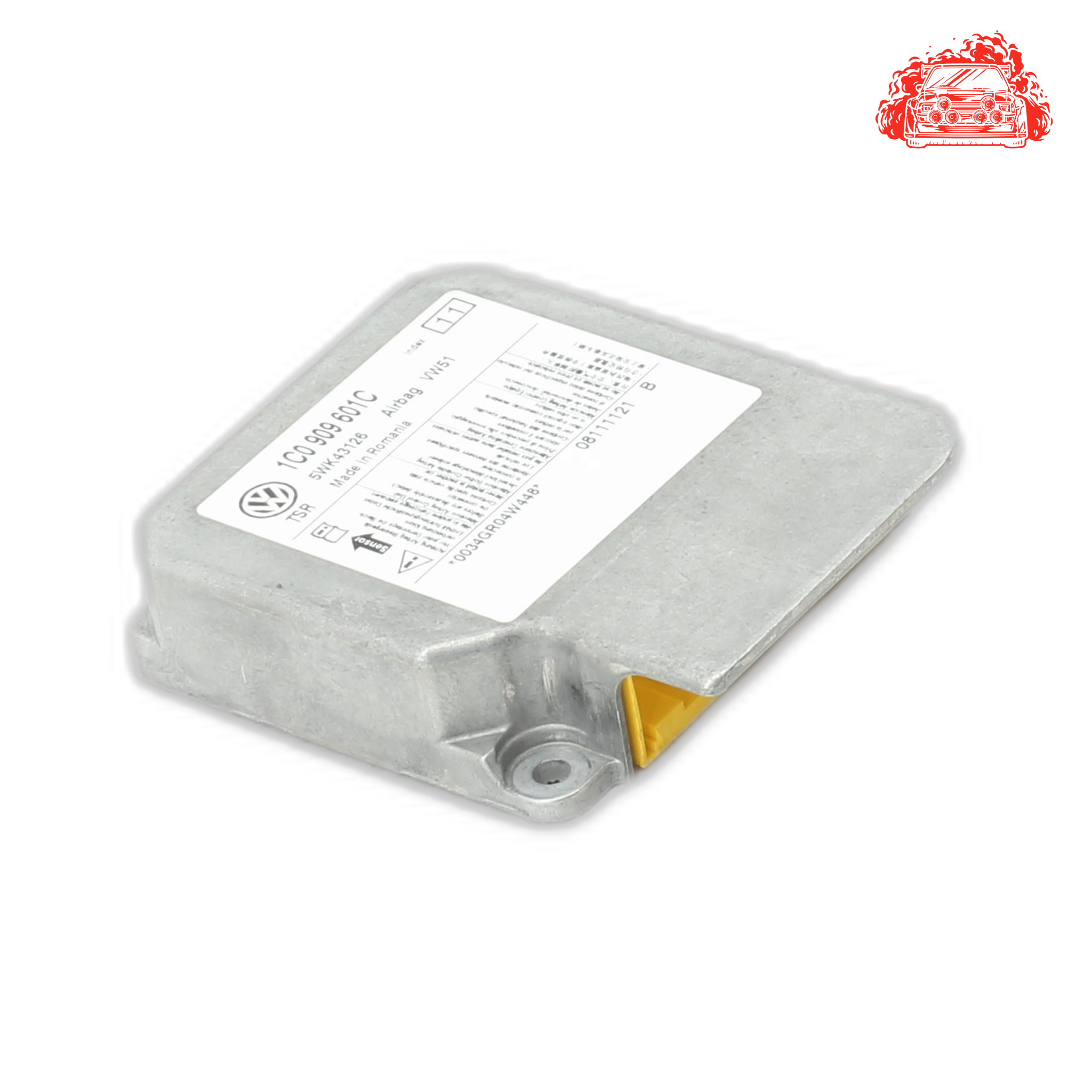 Used VOLKSWAGEN POLO VIVO 1.4 TRENDLINE Airbag Control Module - OEM Part 1C0909601C