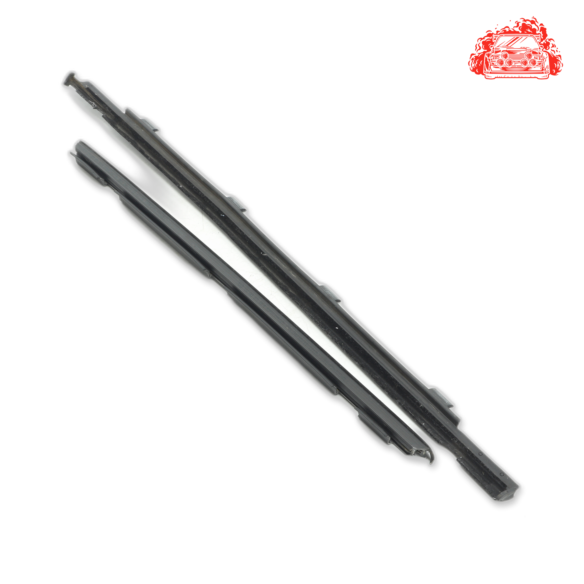 Used VOLKSWAGEN POLO VIVO 1.4 TRENDLINE Driver Side Rear Door Window Weather Strip - OEM Part 6Q6839472B