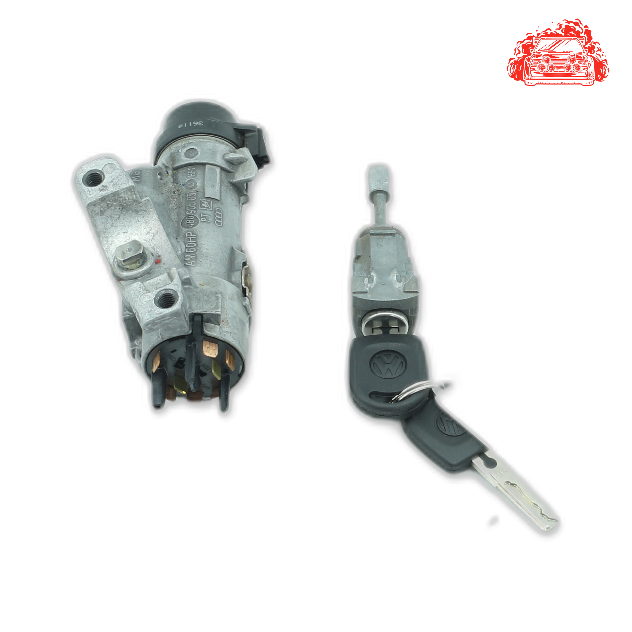 Used VOLKSWAGEN POLO VIVO 1.4 TRENDLINE Ignition Keys Barrels - OEM Part 4B0905851
