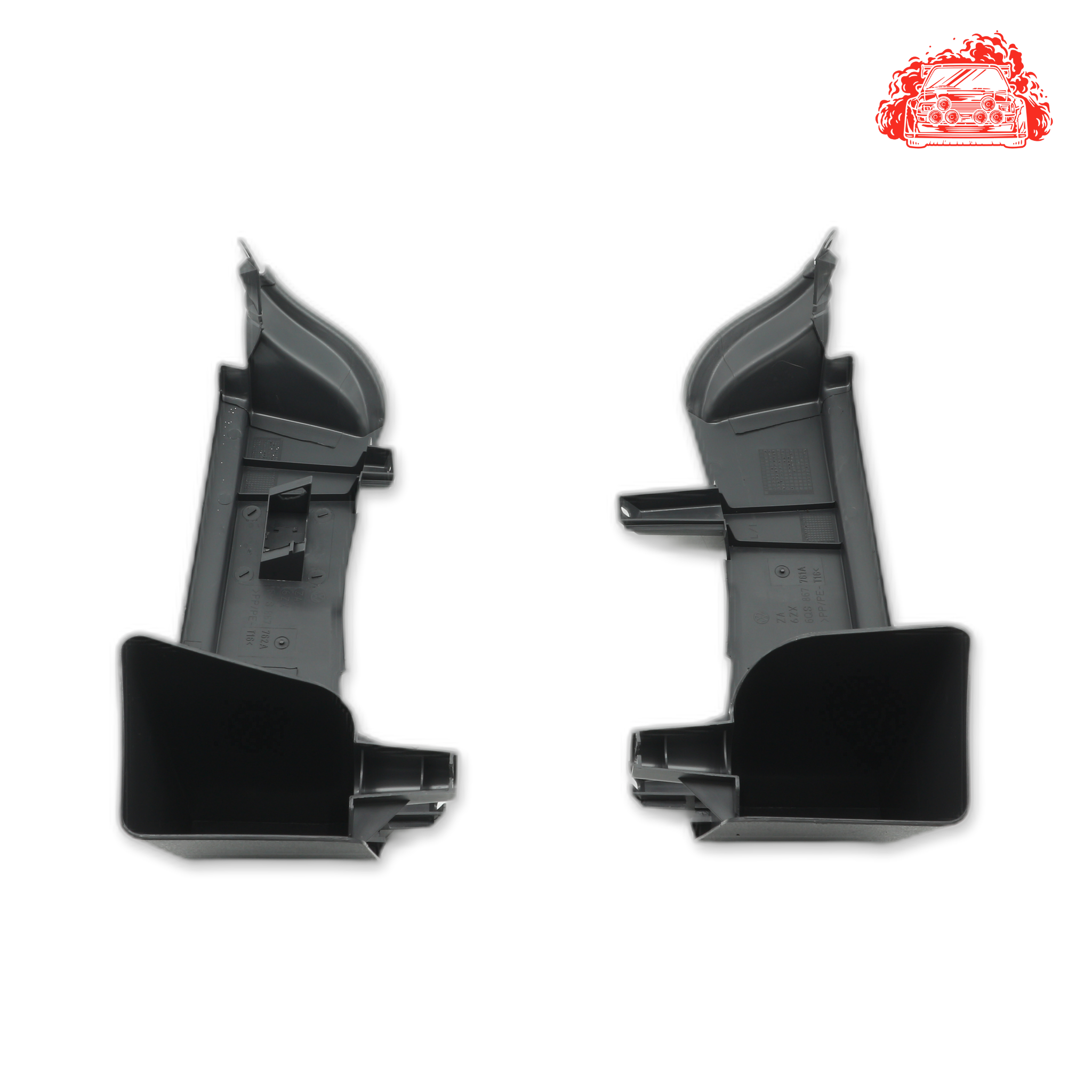 Used VOLKSWAGEN POLO VIVO 1.4 TRENDLINE Parcel Tray Support Set - 6QS867762A/6QS867761A