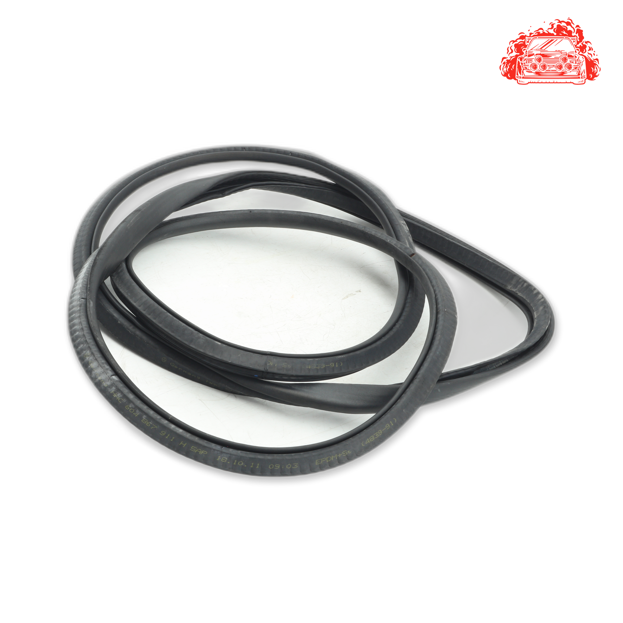 Used VW Polo Vivo 1.4 Trendline Passenger Side Front Door Rubber - OEM Part 604867911H