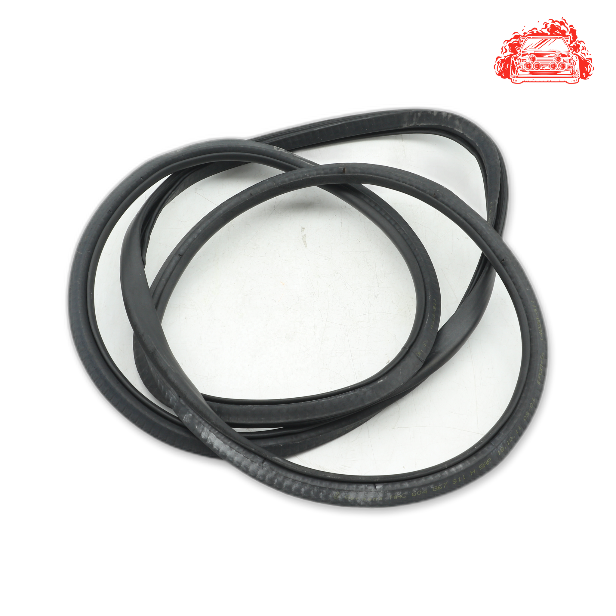 Used VW Polo Vivo 1.4 Trendline Passenger Side Front Door Rubber - OEM Part 604867911H
