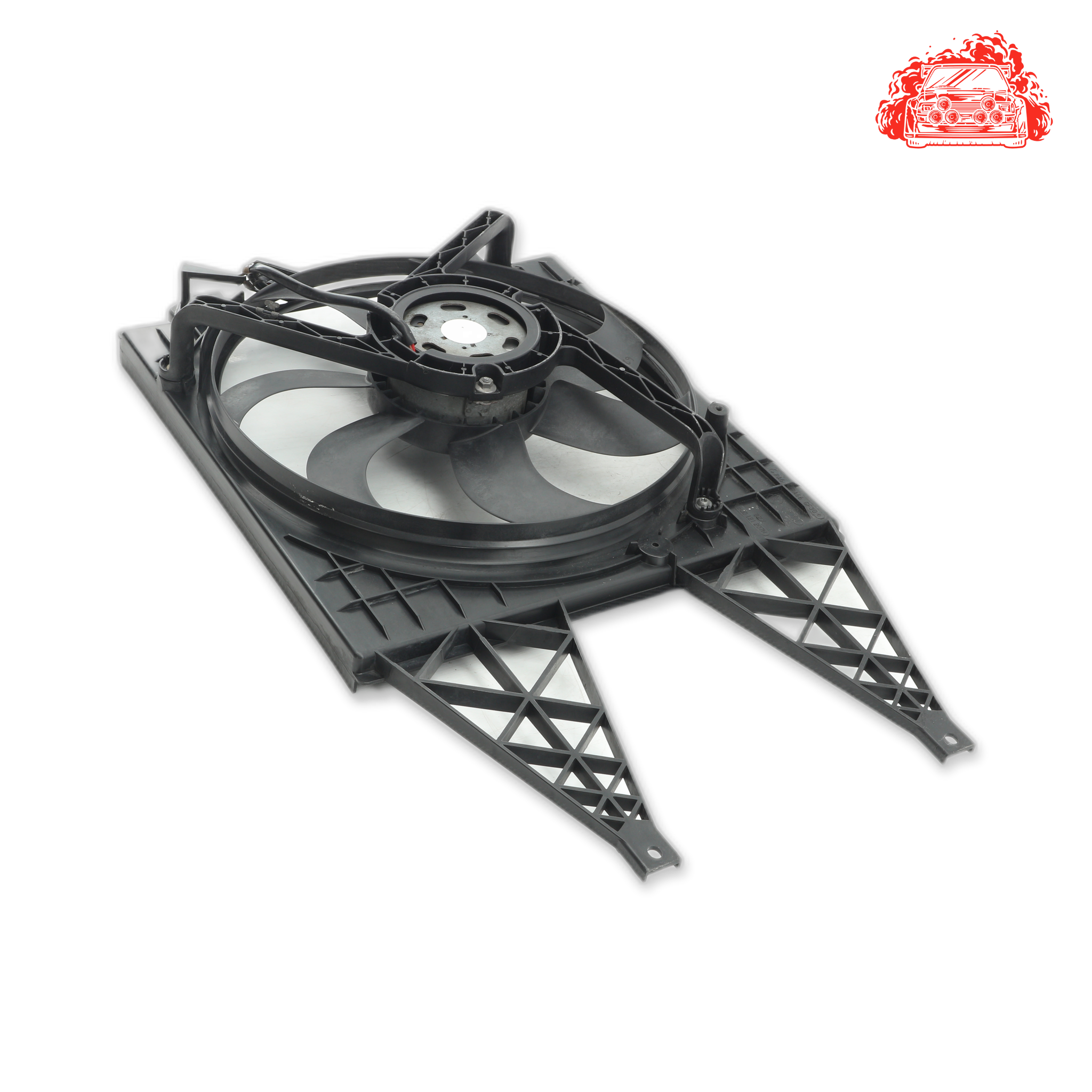 Used VOLKSWAGEN POLO VIVO 1.4 TRENDLINE Radiator Fan - OEM Part 6Q0121207