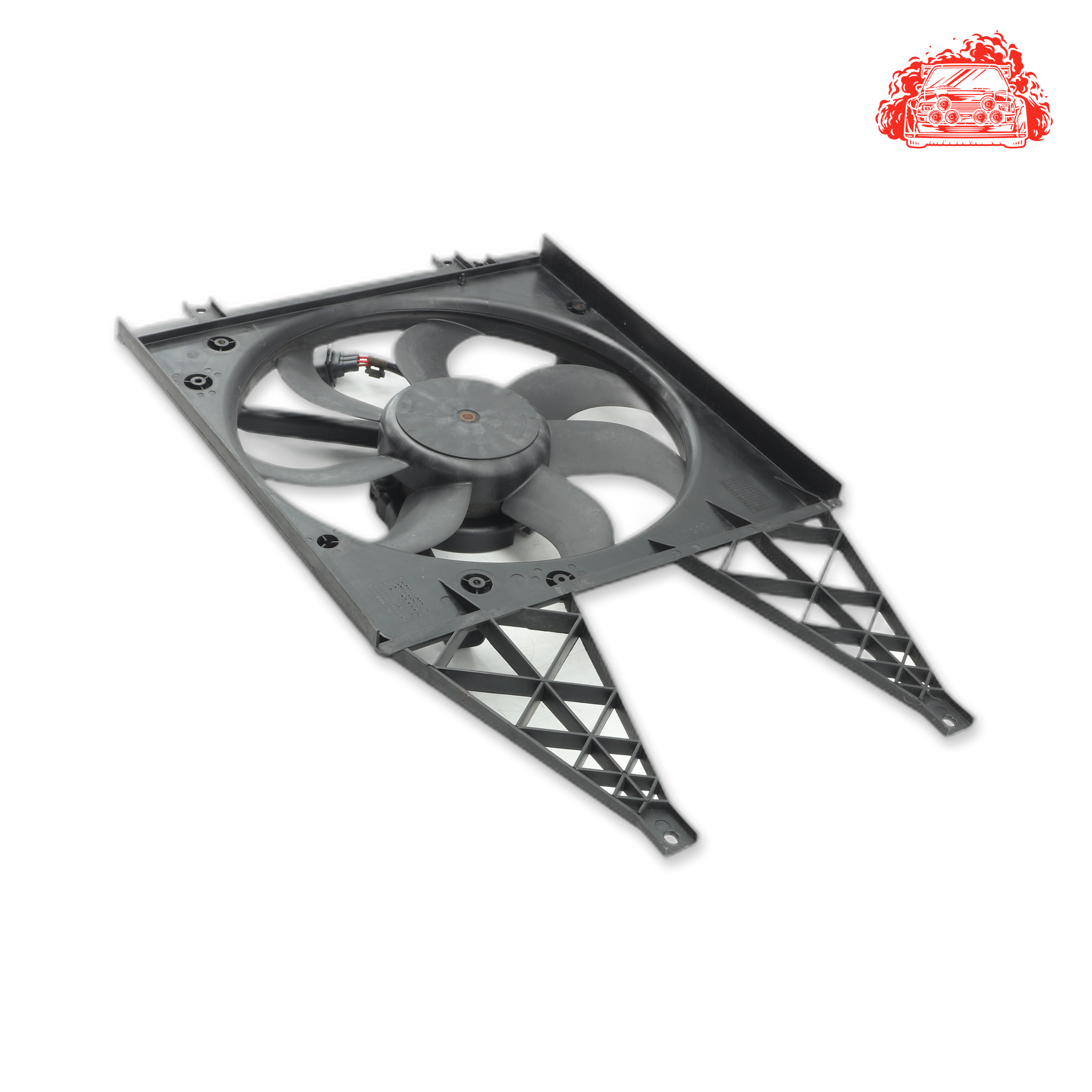 Used VOLKSWAGEN POLO VIVO 1.4 TRENDLINE Radiator Fan - OEM Part 6Q0121207