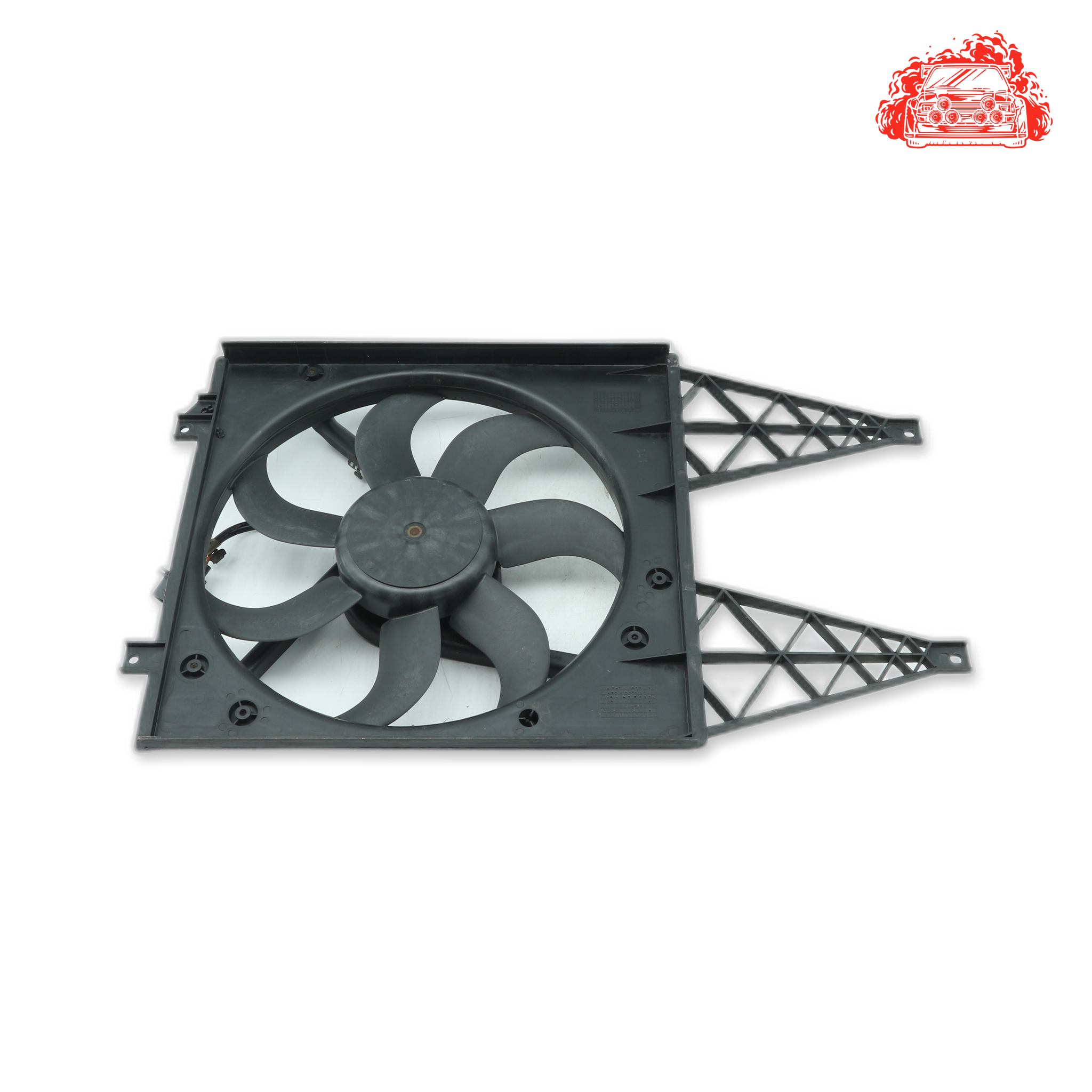 Used VOLKSWAGEN POLO VIVO 1.4 TRENDLINE Radiator Fan - OEM Part 6Q0121207