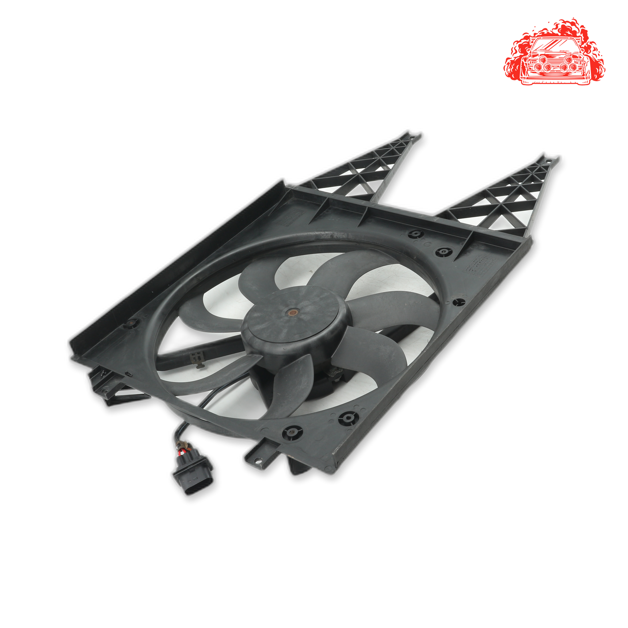 Used VOLKSWAGEN POLO VIVO 1.4 TRENDLINE Radiator Fan - OEM Part 6Q0121207