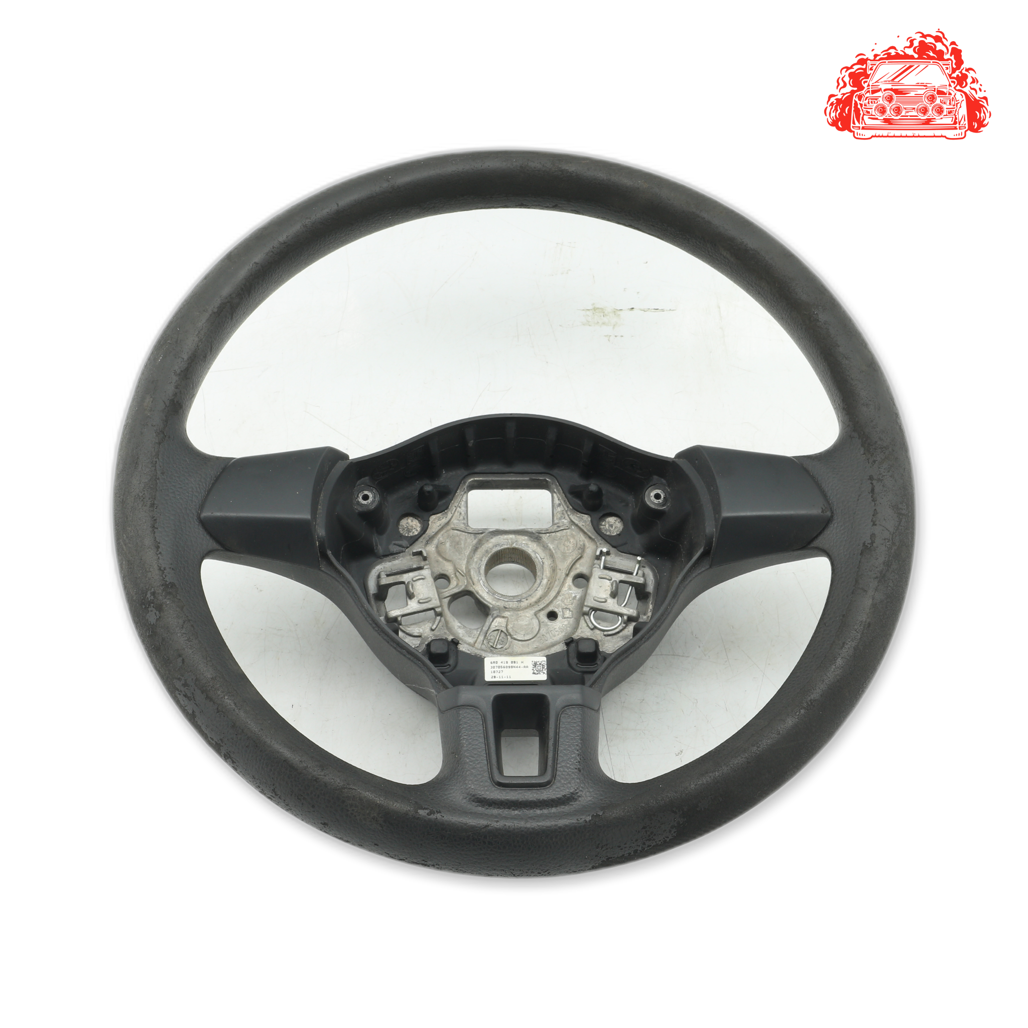 Used VOLKSWAGEN POLO VIVO 1.4 TRENDLINE Steering Wheel - OEM Part 6R0419091H