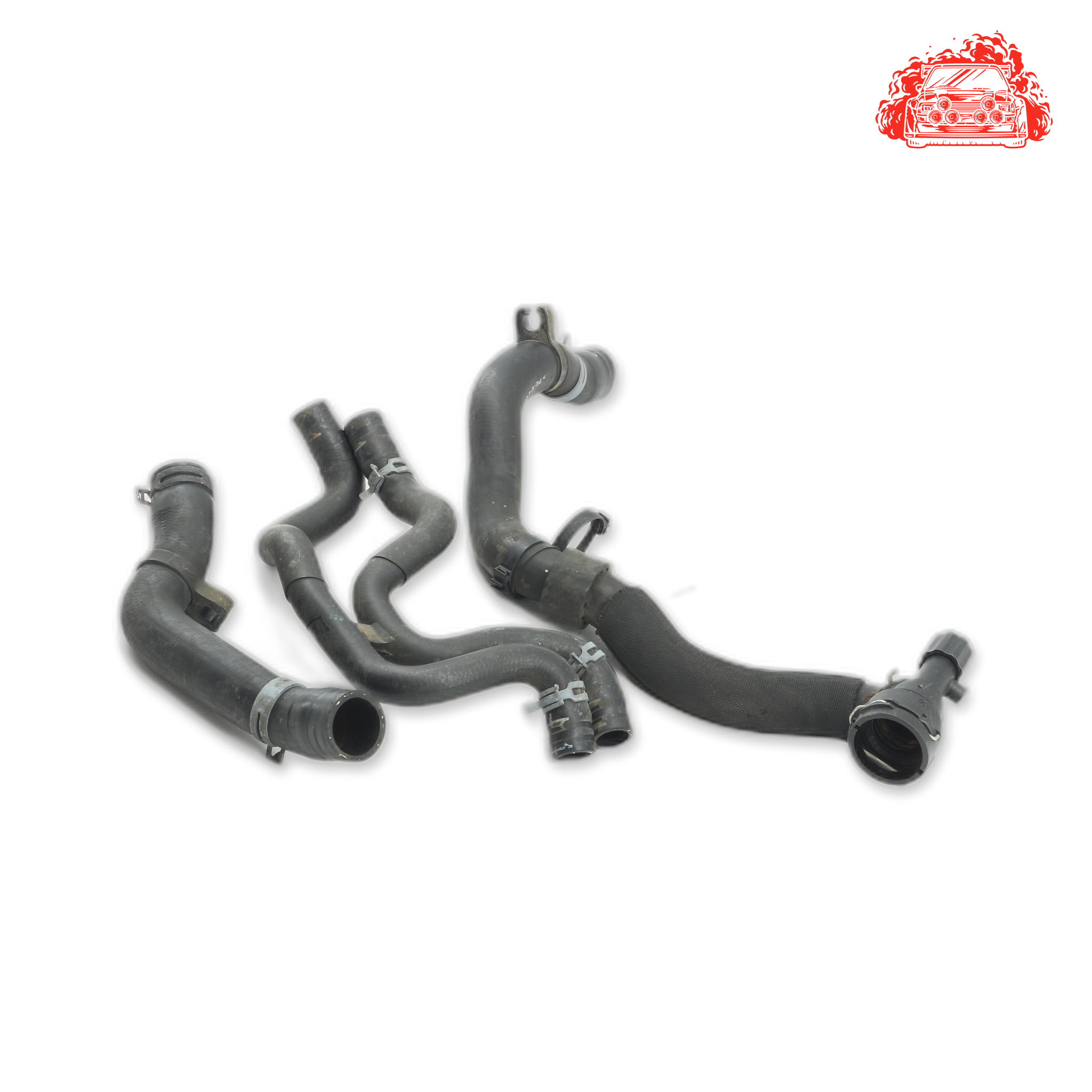 Used VOLKSWAGEN POLO VIVO 1.4 TRENDLINE Water Pipe Set - OEM Part 6Q0122101CB,6Q0122051CQ