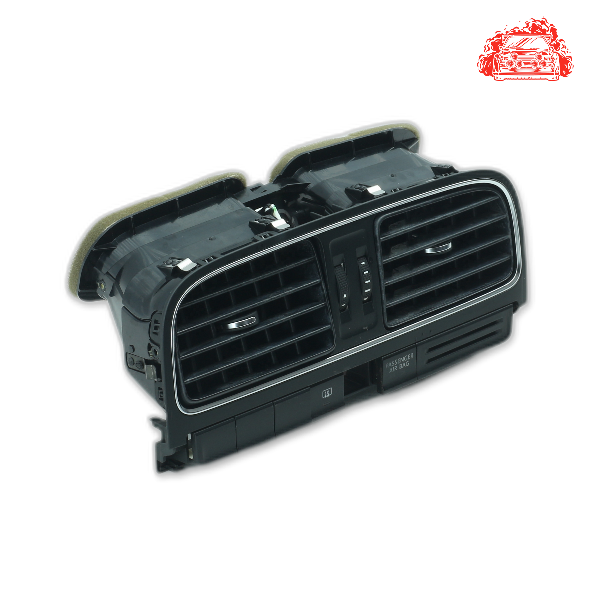 Used Volkswagen Polo Center Dashboard Air Vent - OEM Part 6C0819728