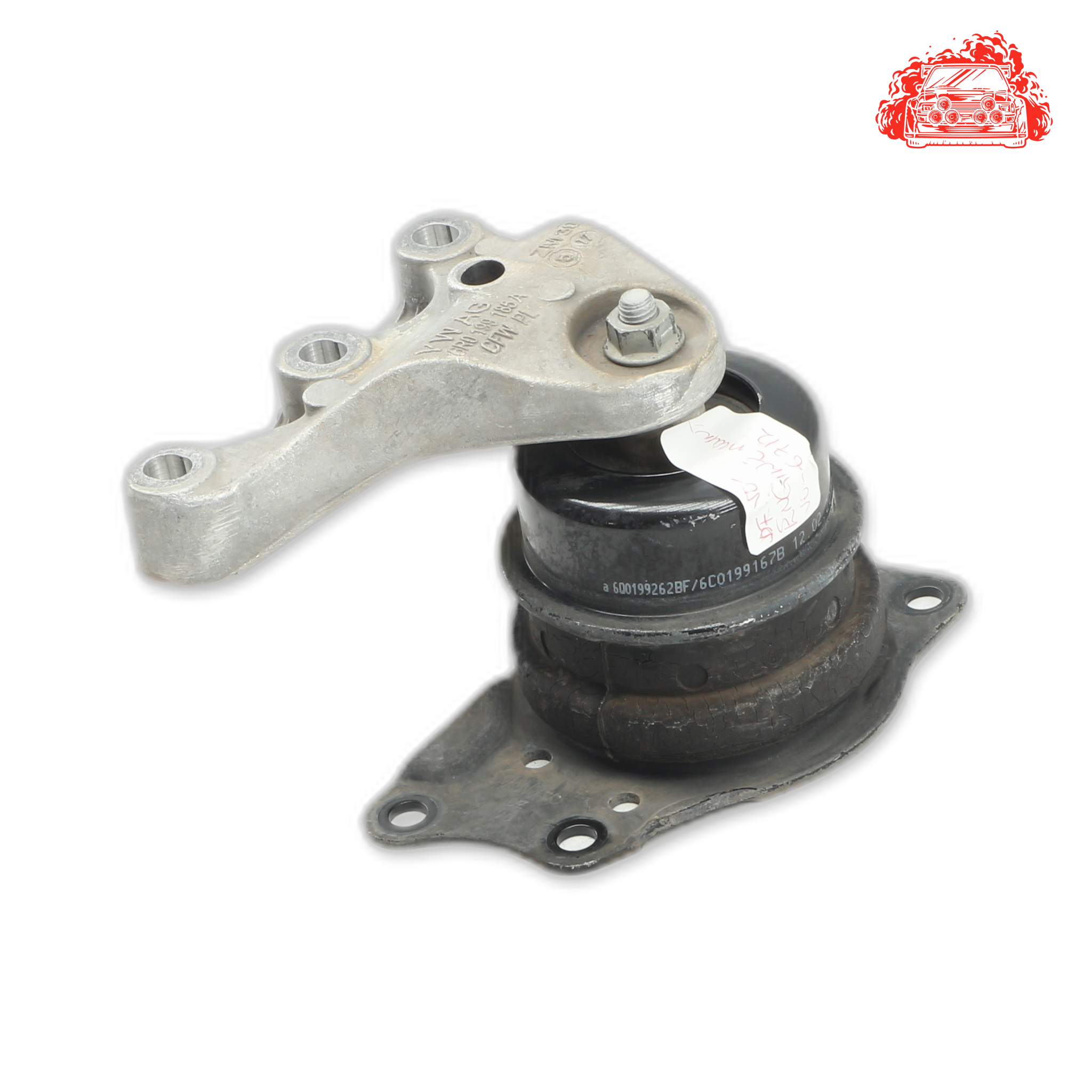 Used Volkswagen Polo Driver Side Engine Mounting - OEM Part 6C0199167B