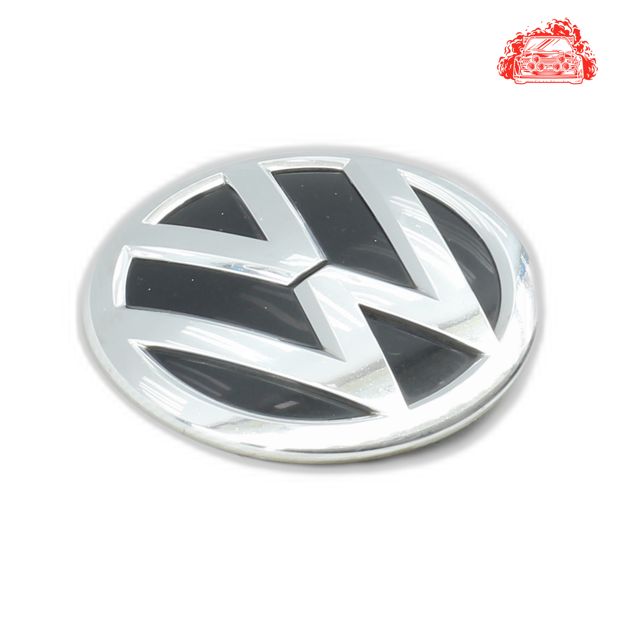 Used VOLKSWAGEN Polo Front Emblem Badge - OEM Part 6C0853600