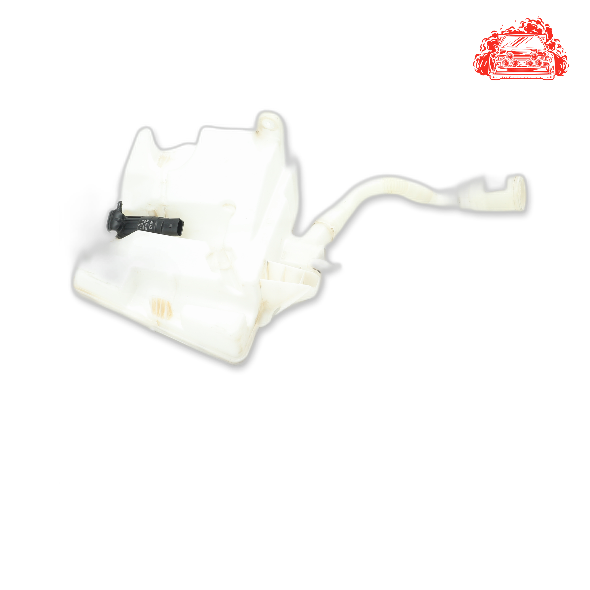 Used VOLKSWAGEN Polo Front Windshield Washer Fluid Reservoir - OEM Part 6C0955453