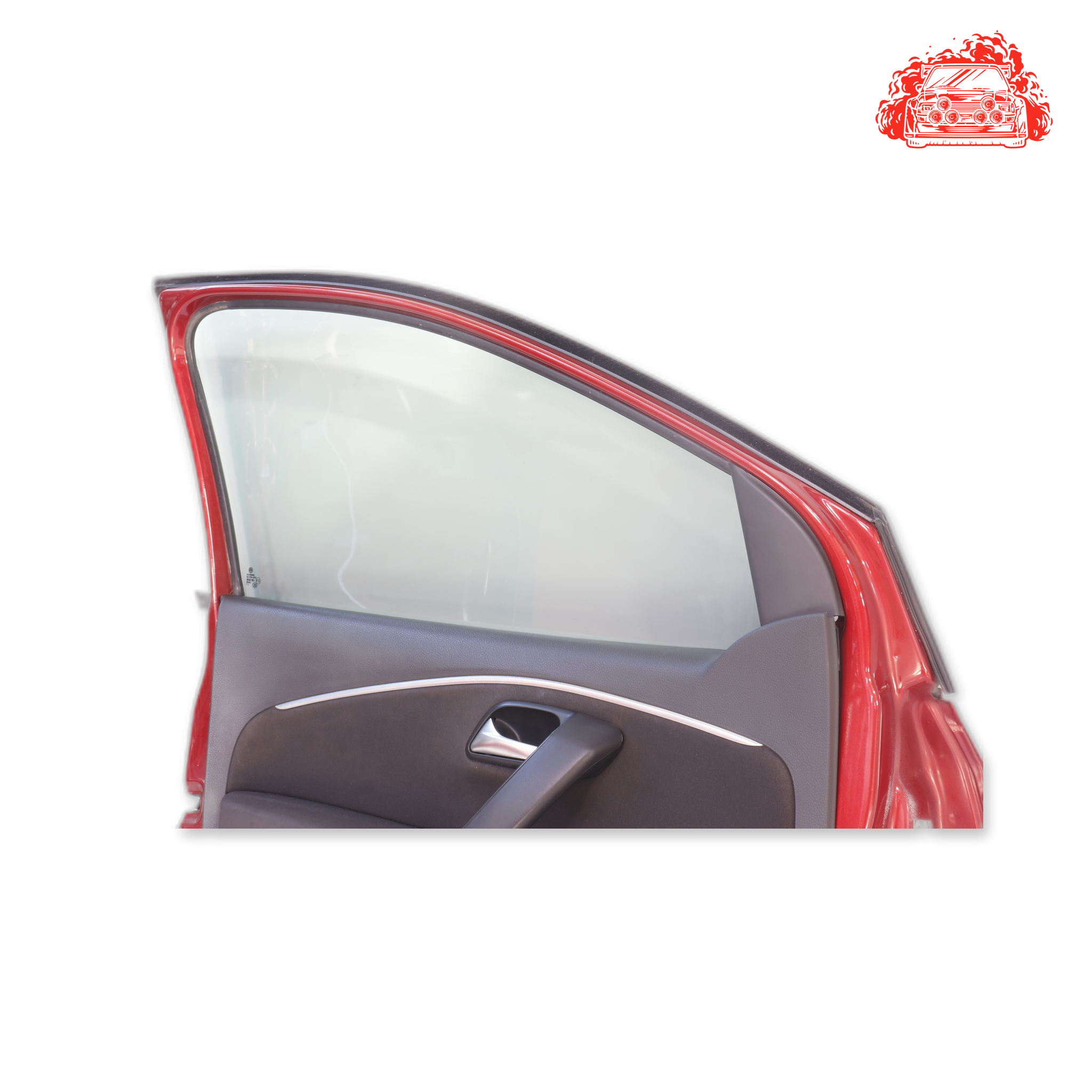 Salvaged VW Polo 2017 Passenger Side Front Door Rubber Set