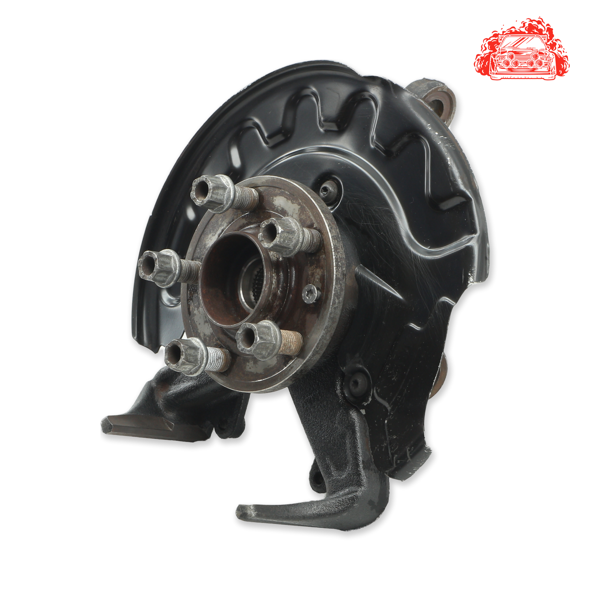 passenger side front knuckle and hub - photo 4