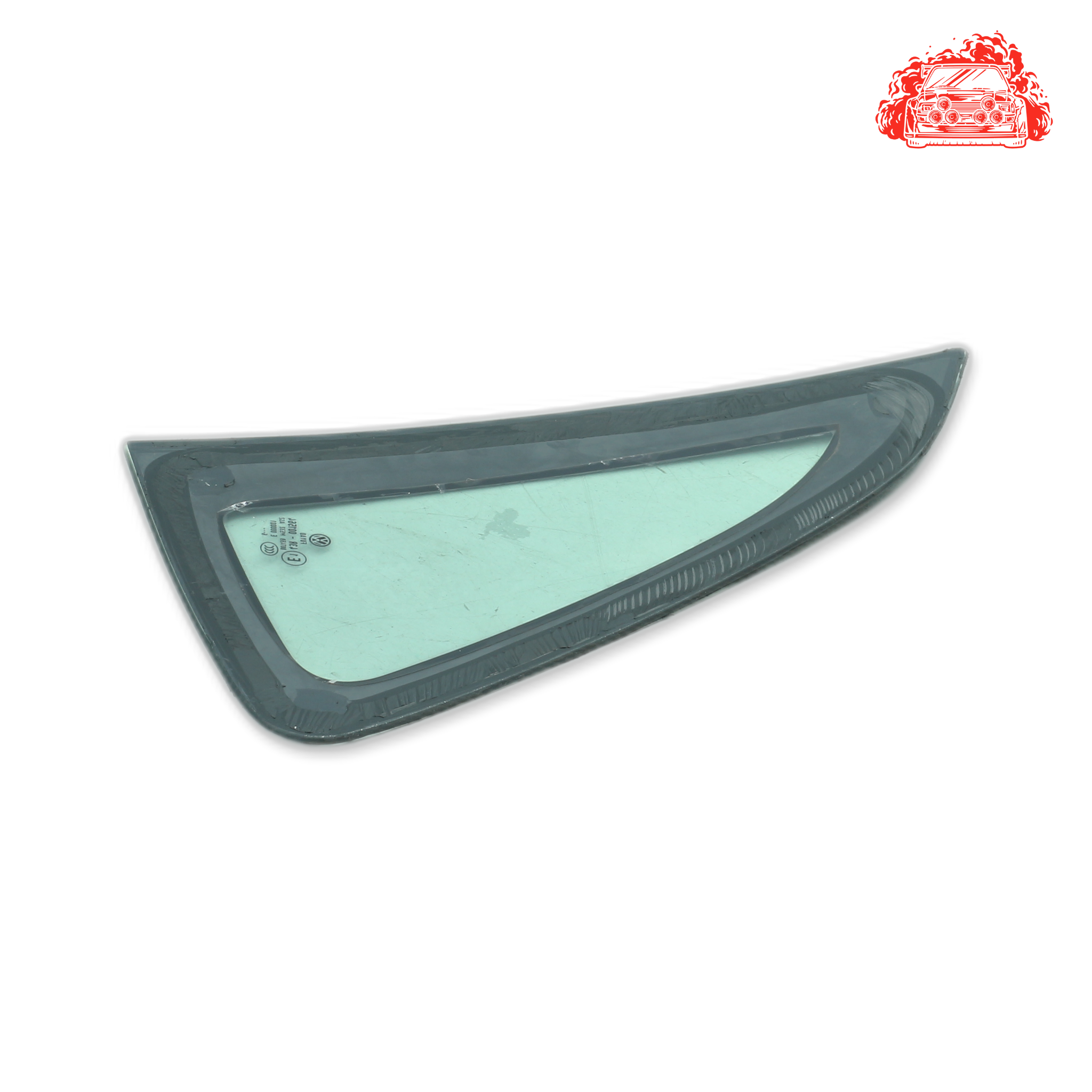 Used VOLKSWAGEN Polo Passenger Side Rear Quarter Window - OEM Part 43R001564