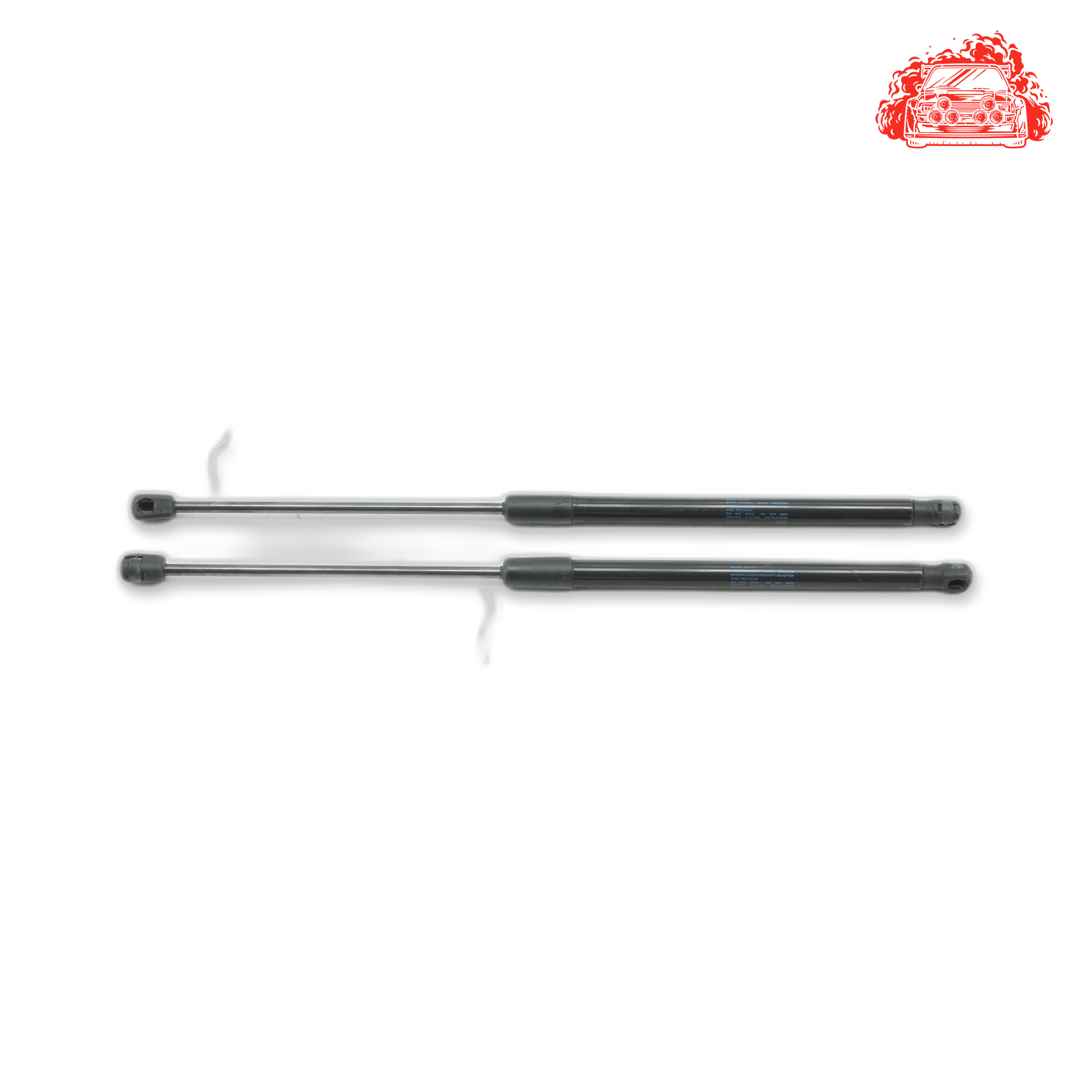 Used VW Polo 1.4 Trendline 5-Door Boot Tailgate Gas Struts Set - OEM Part 6R0827550A