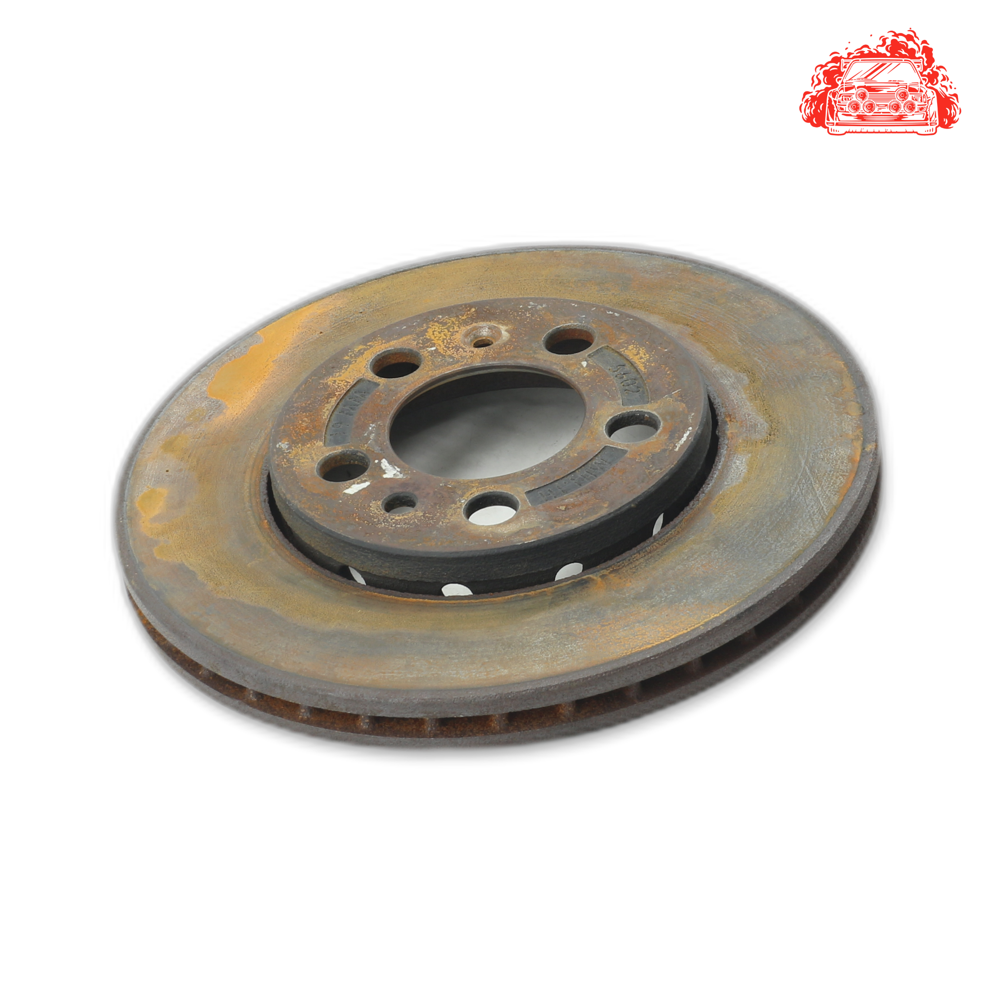 driver side front ventilated disc - photo 1